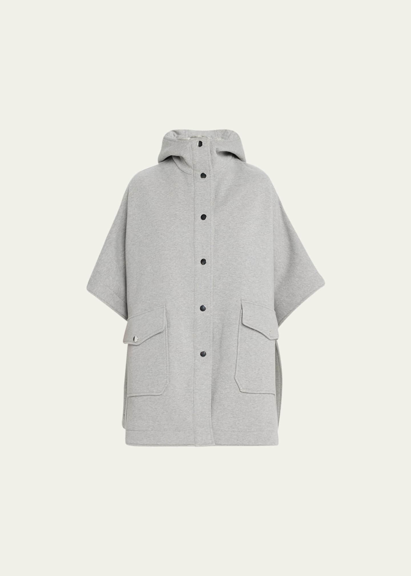 FAZ Lola Hooded Cape Coat Image 1 of 5