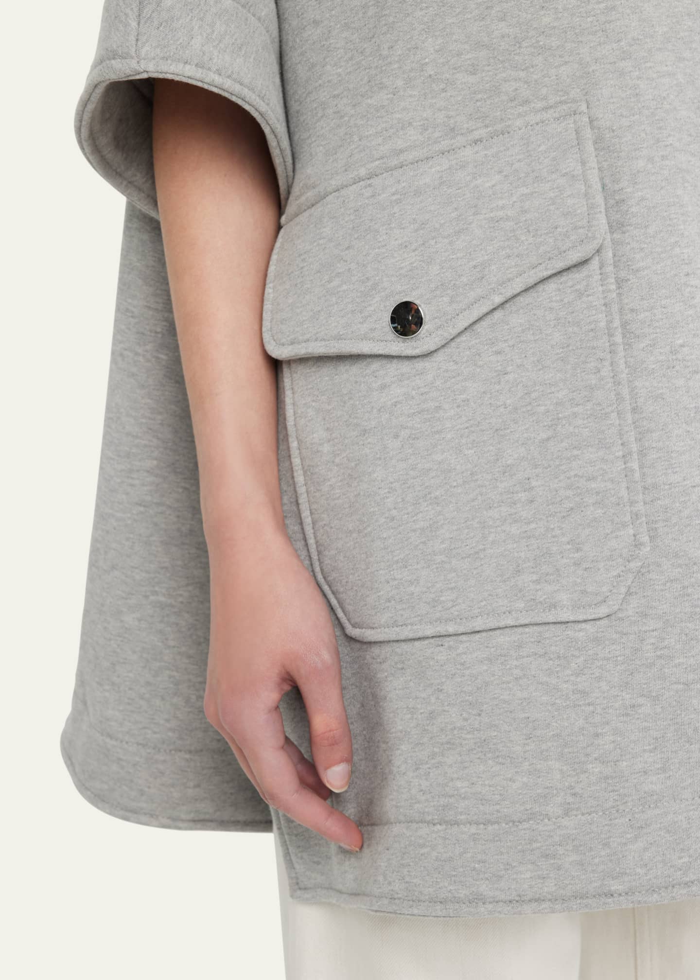FAZ Lola Hooded Cape Coat Image 5 of 5