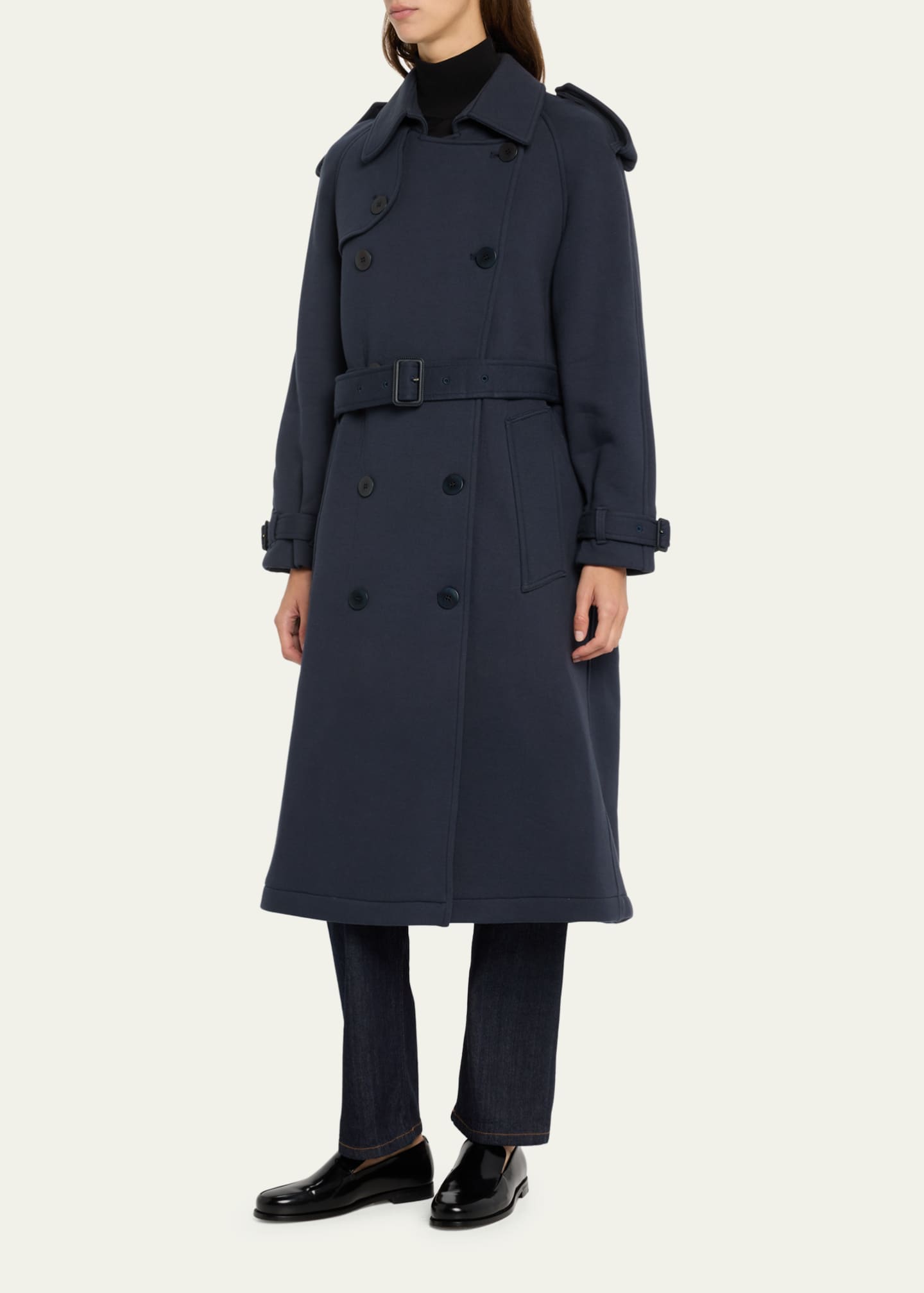 FAZ Darling Belted Trench Coat - Bergdorf Goodman