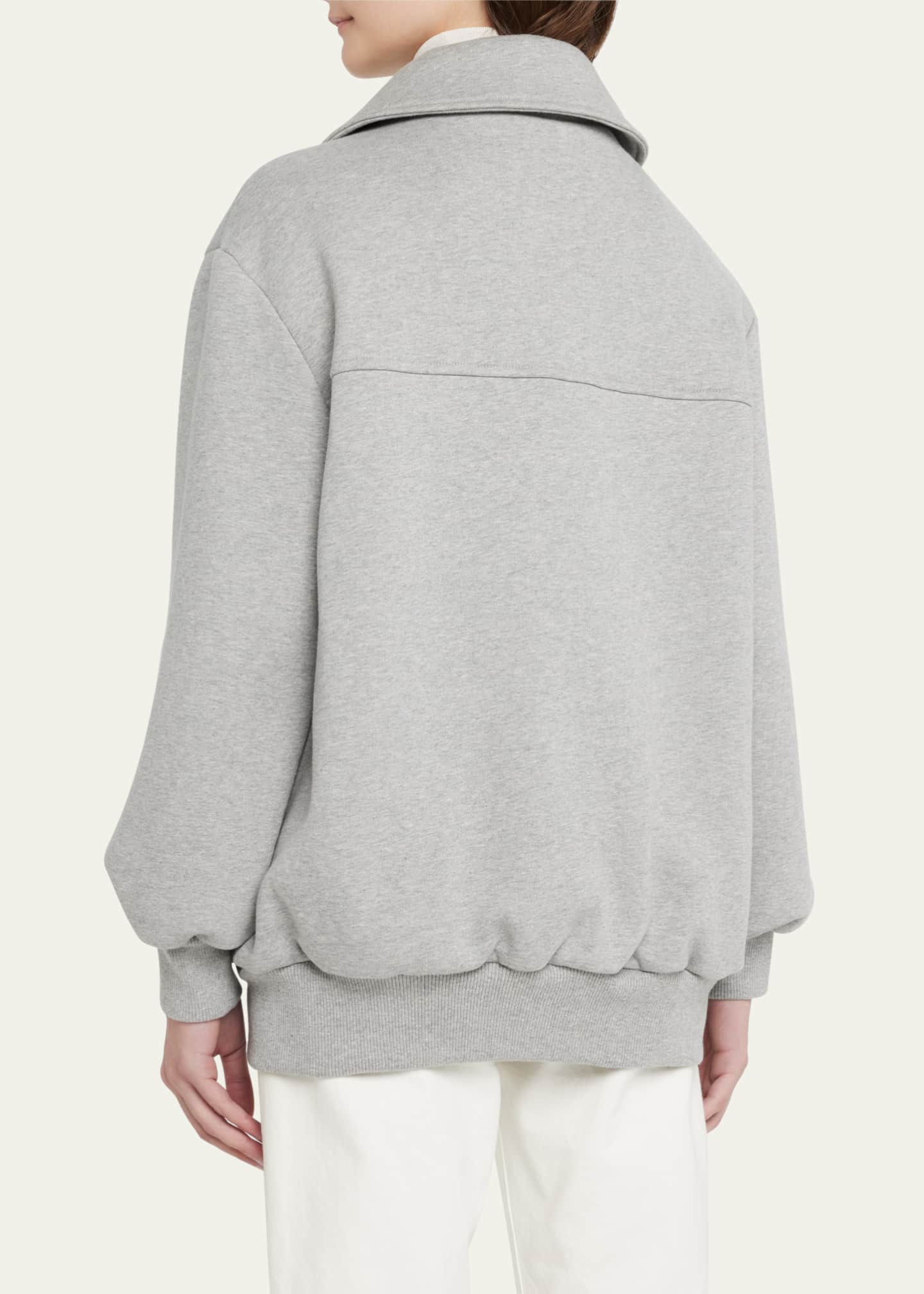 FAZ Jane SnapButton Bomber Jacket Bergdorf Goodman