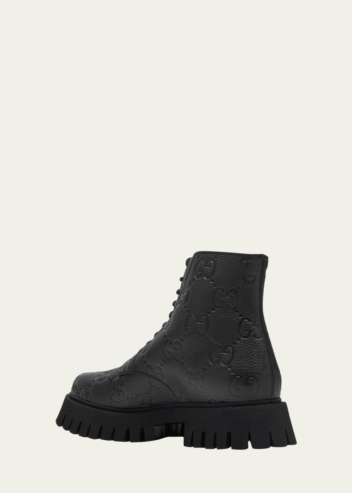 Gucci lug boot sales