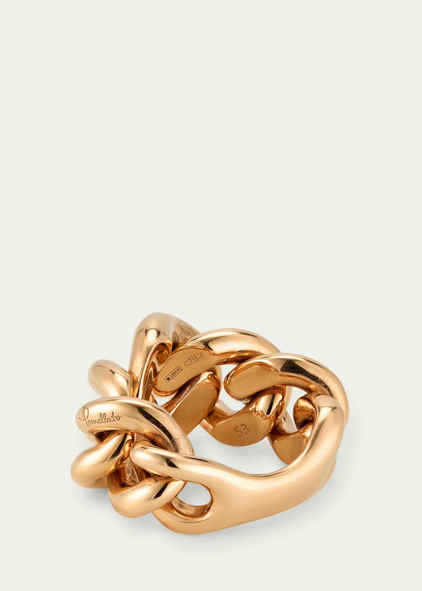 Pomellato 18K Rose Gold Catene Ring - Bergdorf Goodman