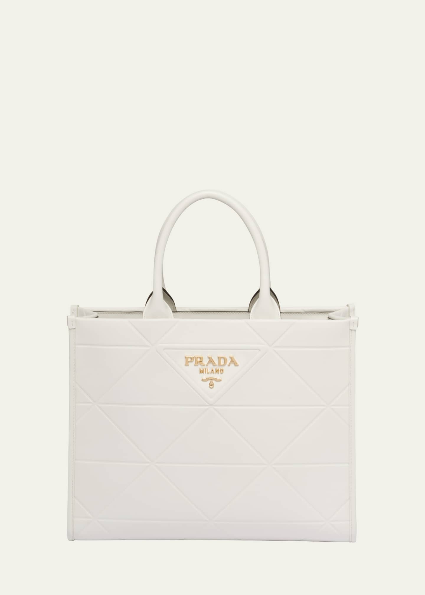 Prada Triangle leather shoulder bag