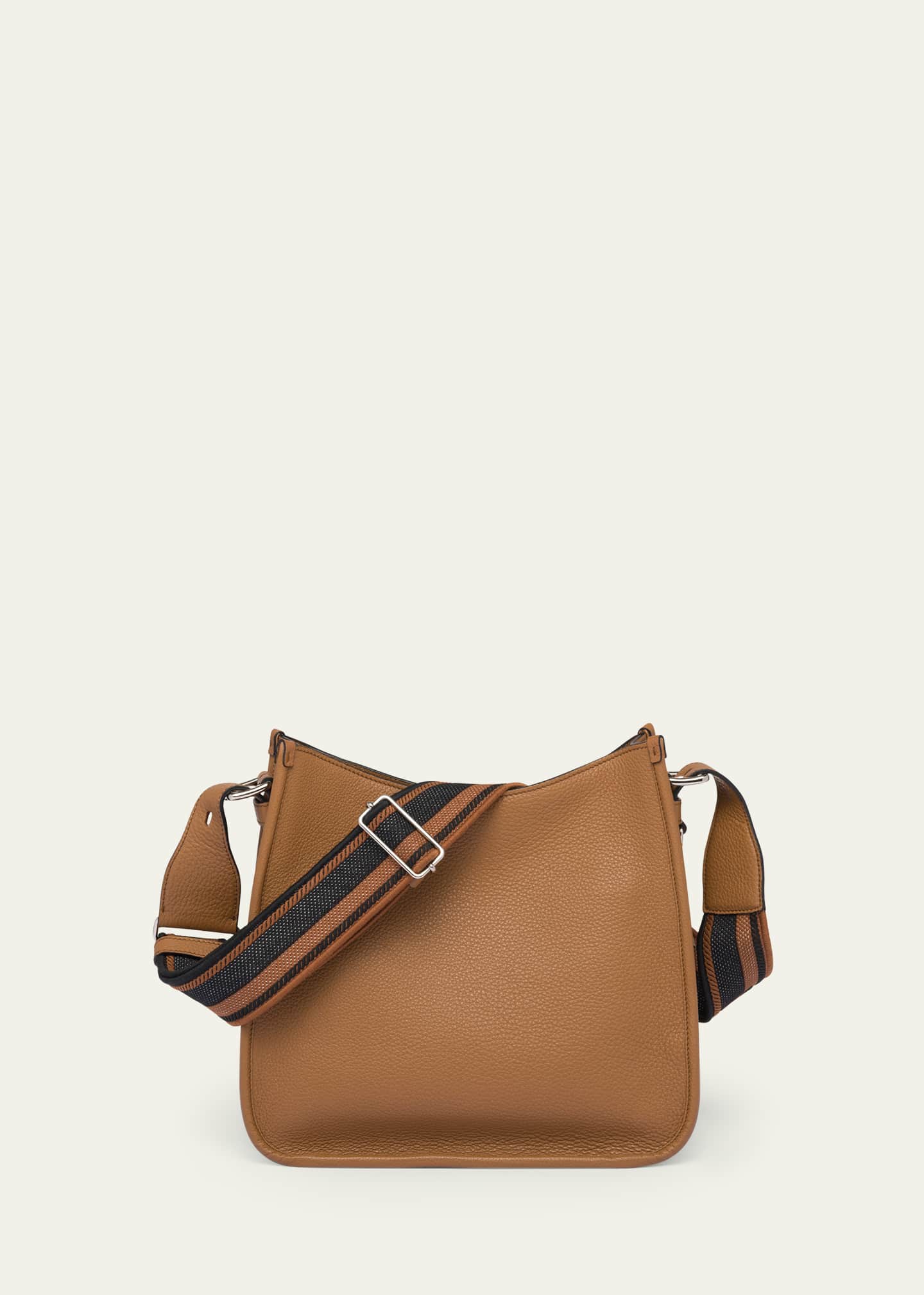Prada Daino Leather Shoulder Bag Bergdorf Goodman