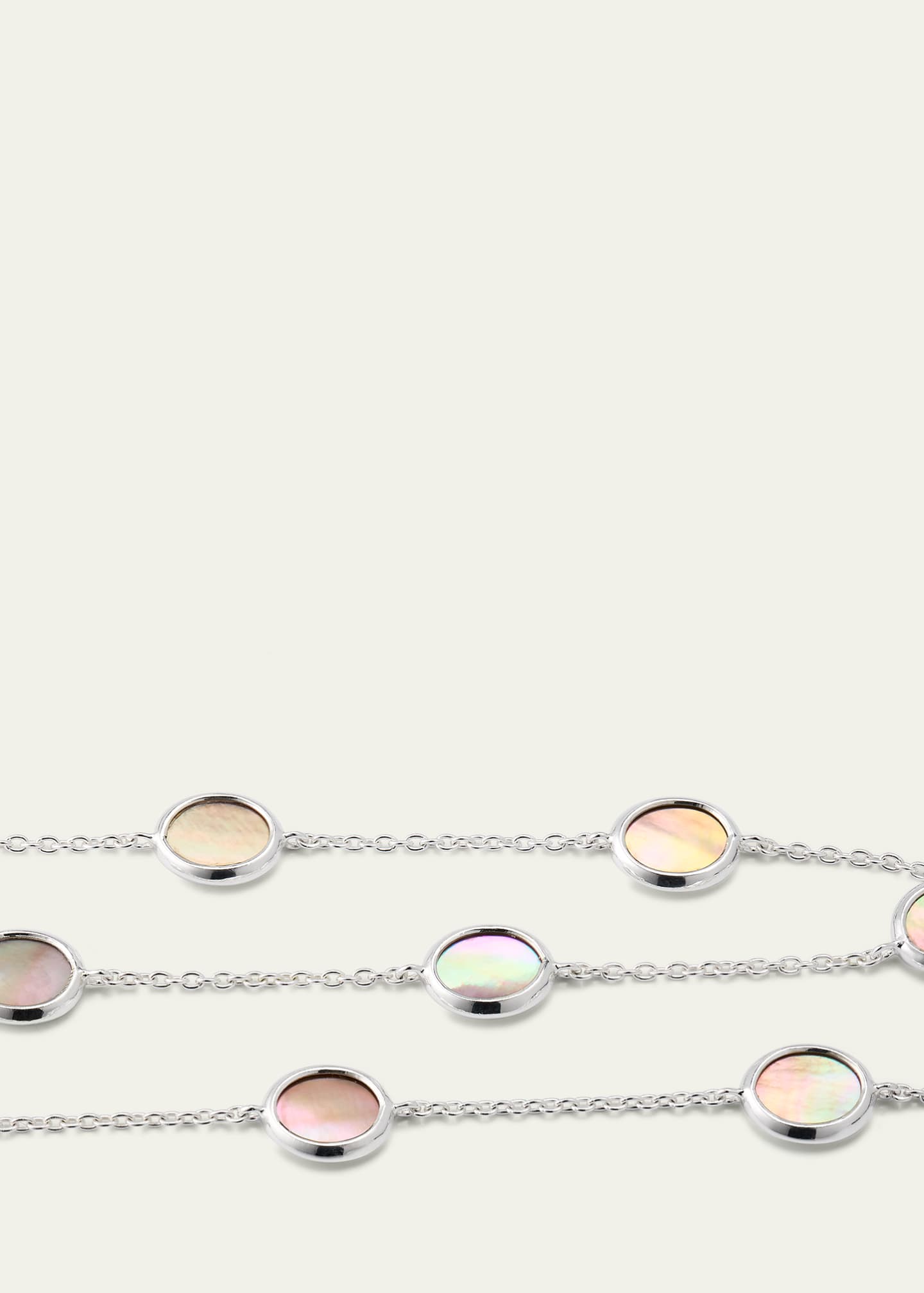 Ippolita Sterling Silver Polished Rock Candy Long Confetti Necklace Image 3 of 4