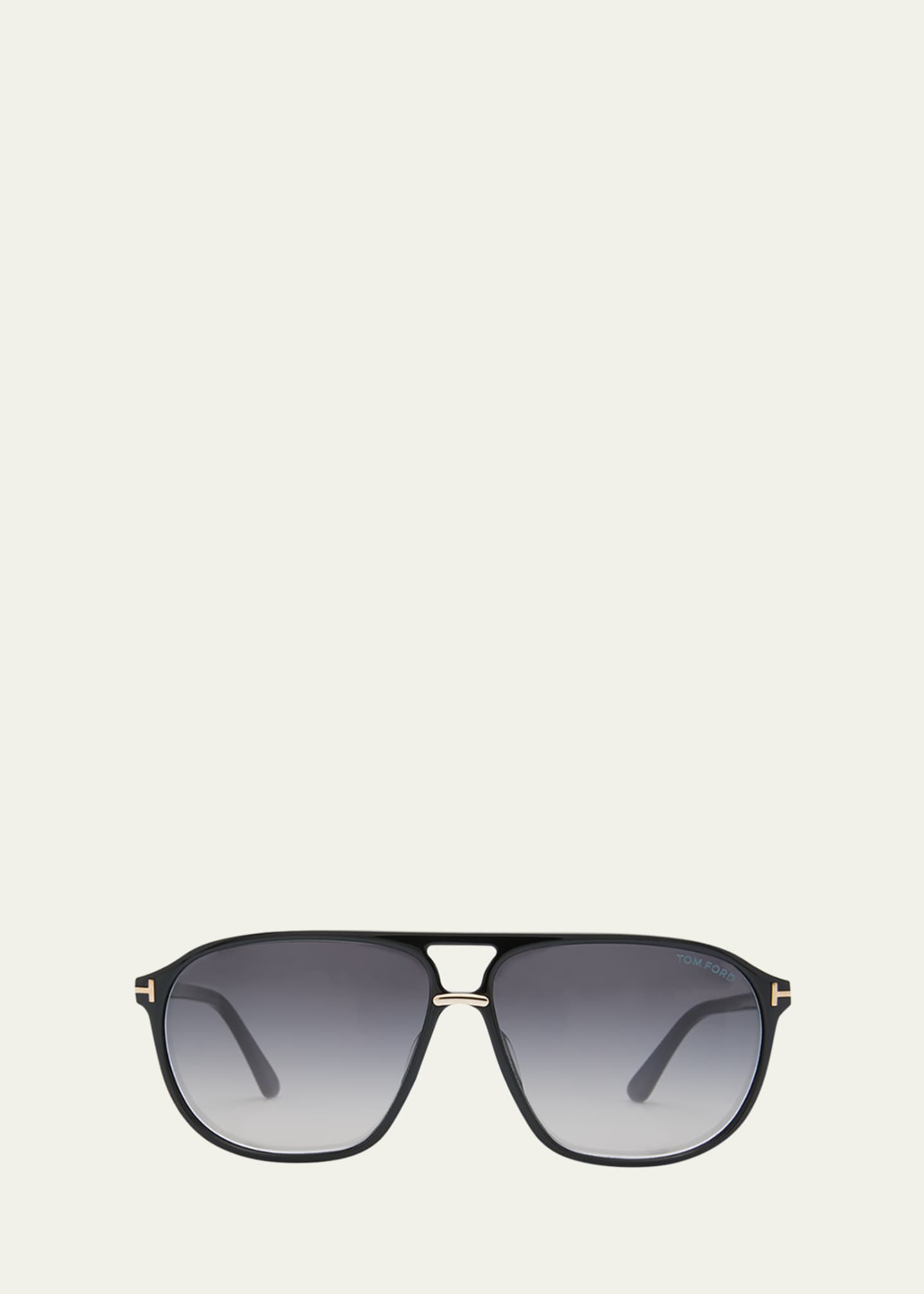 TOM FORD Men's Bruce Acetate Square Sunglasses Image 1 of 5