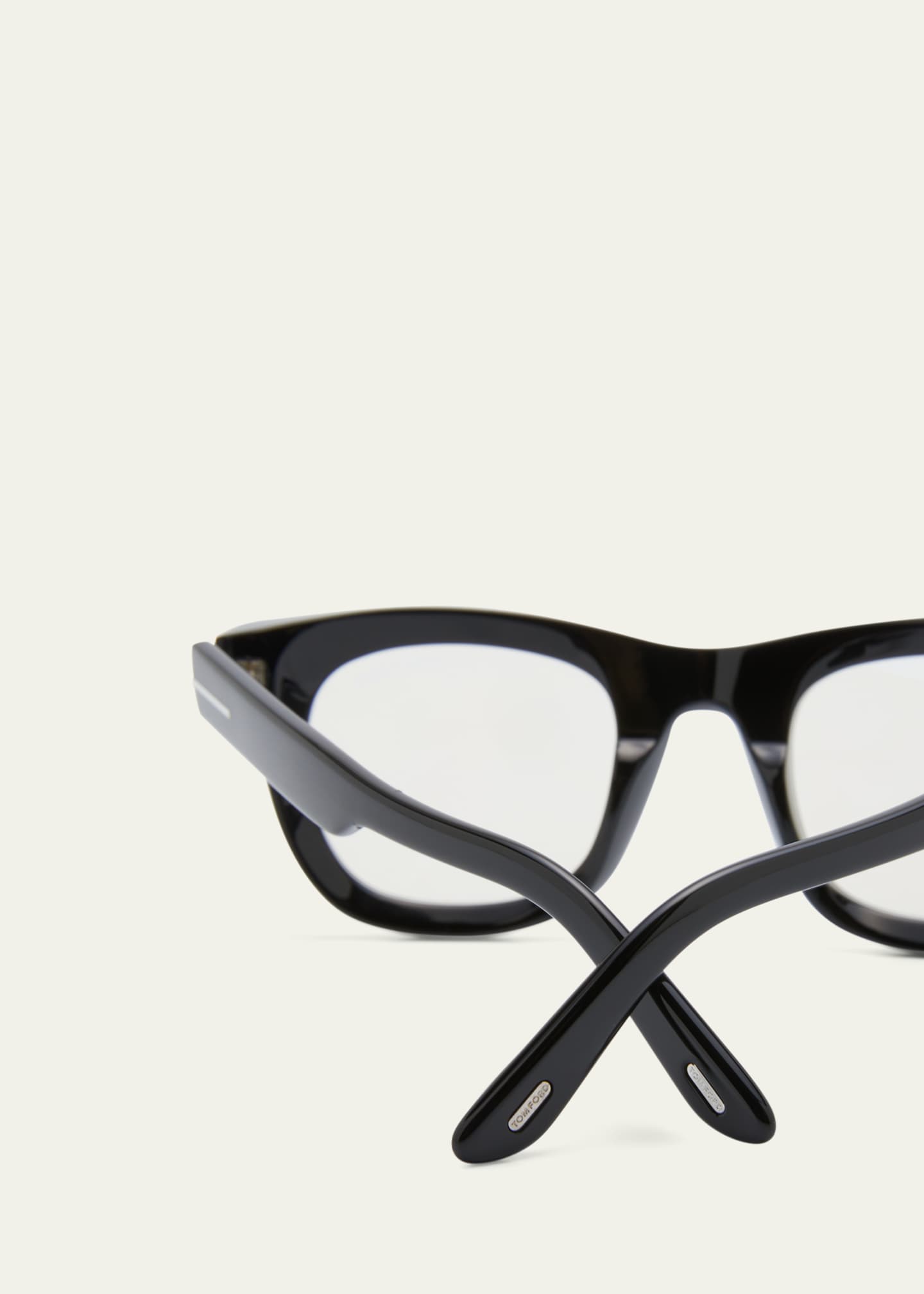 Tom ford thick black frames sales