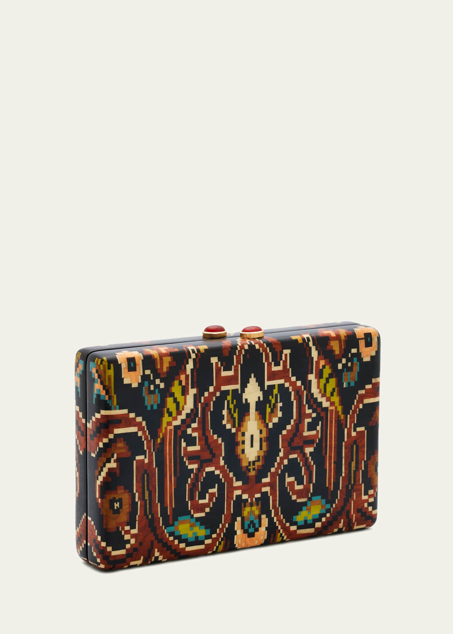 Silvia Furmanovich Yellow Gold Silk Road Clutch Bergdorf Goodman