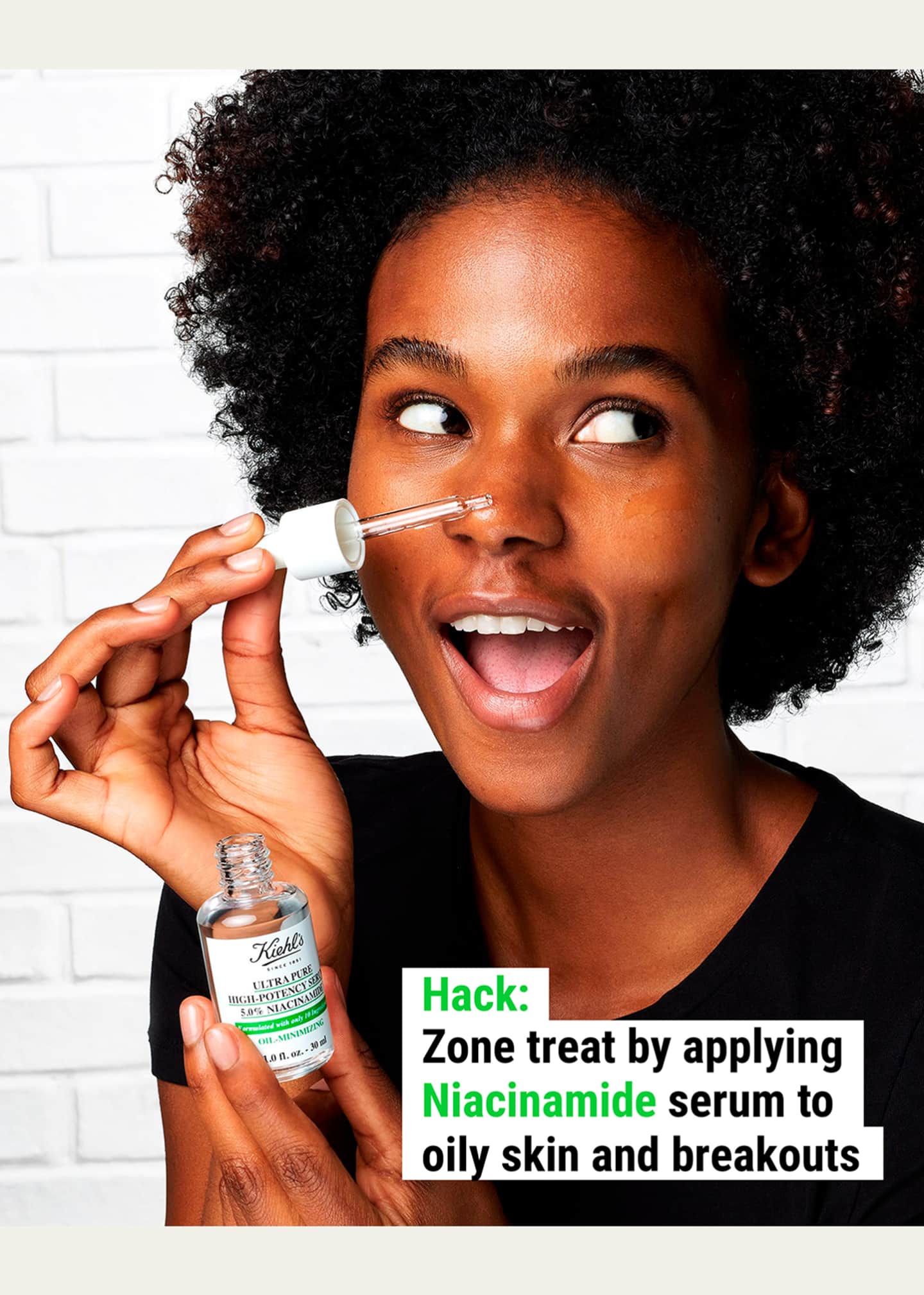Kiehl's Since 1851 Ultra Pure High-Potency 5% Niacinamide Serum, 1 oz. Image 4 of 5