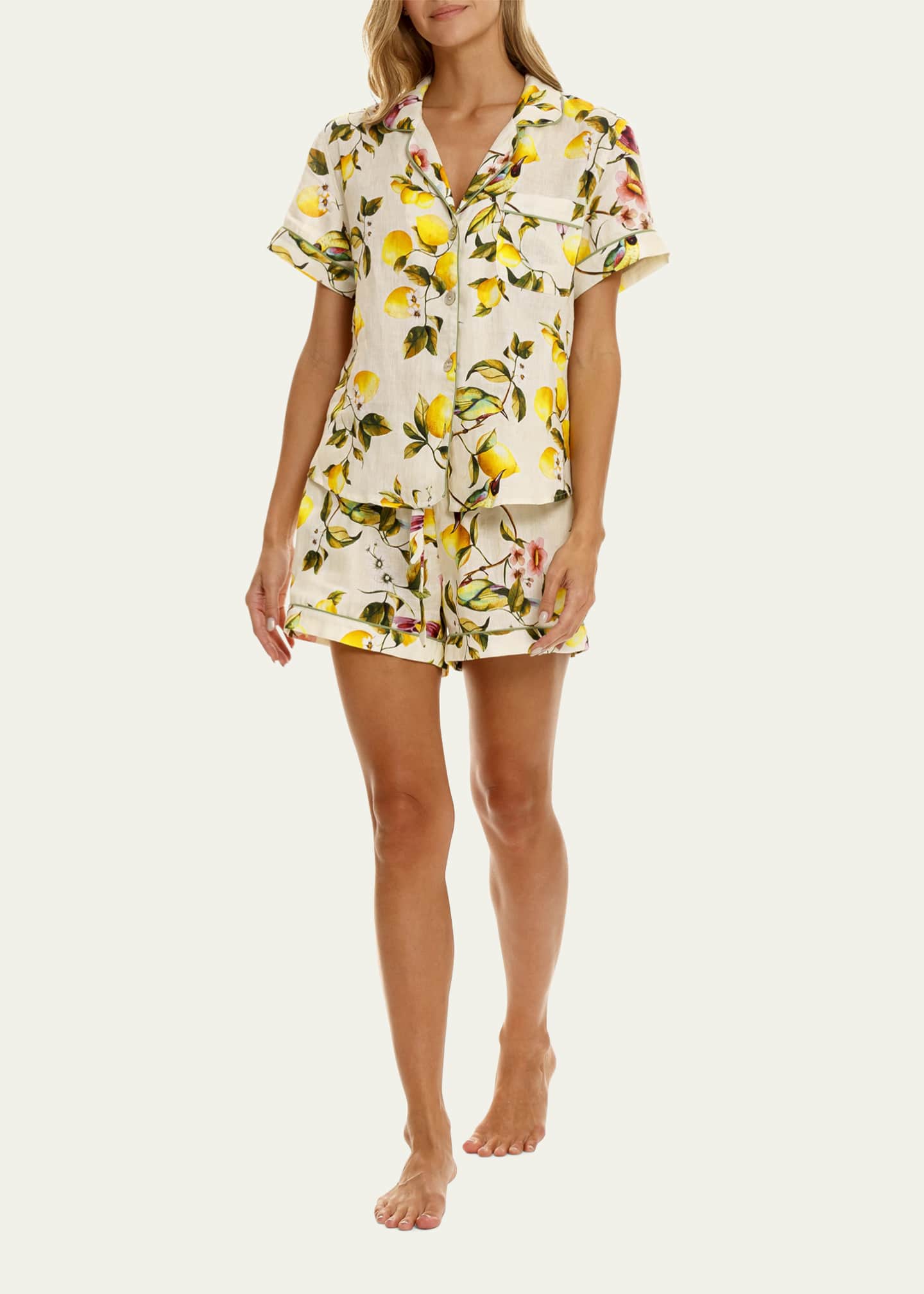 Lemon sales pajama set