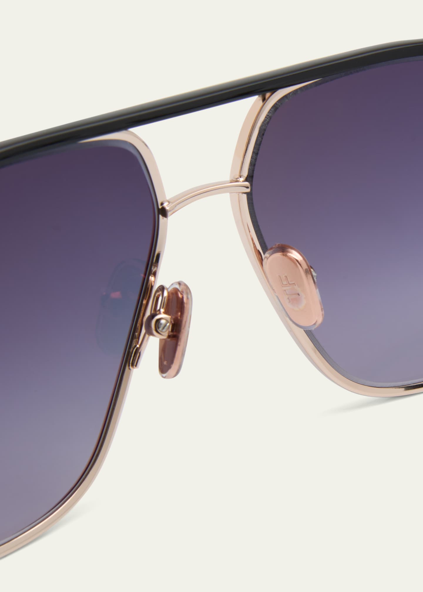 TOM FORD Men's Maxwell Double-Bridge Aviator Sunglasses - Bergdorf Goodman