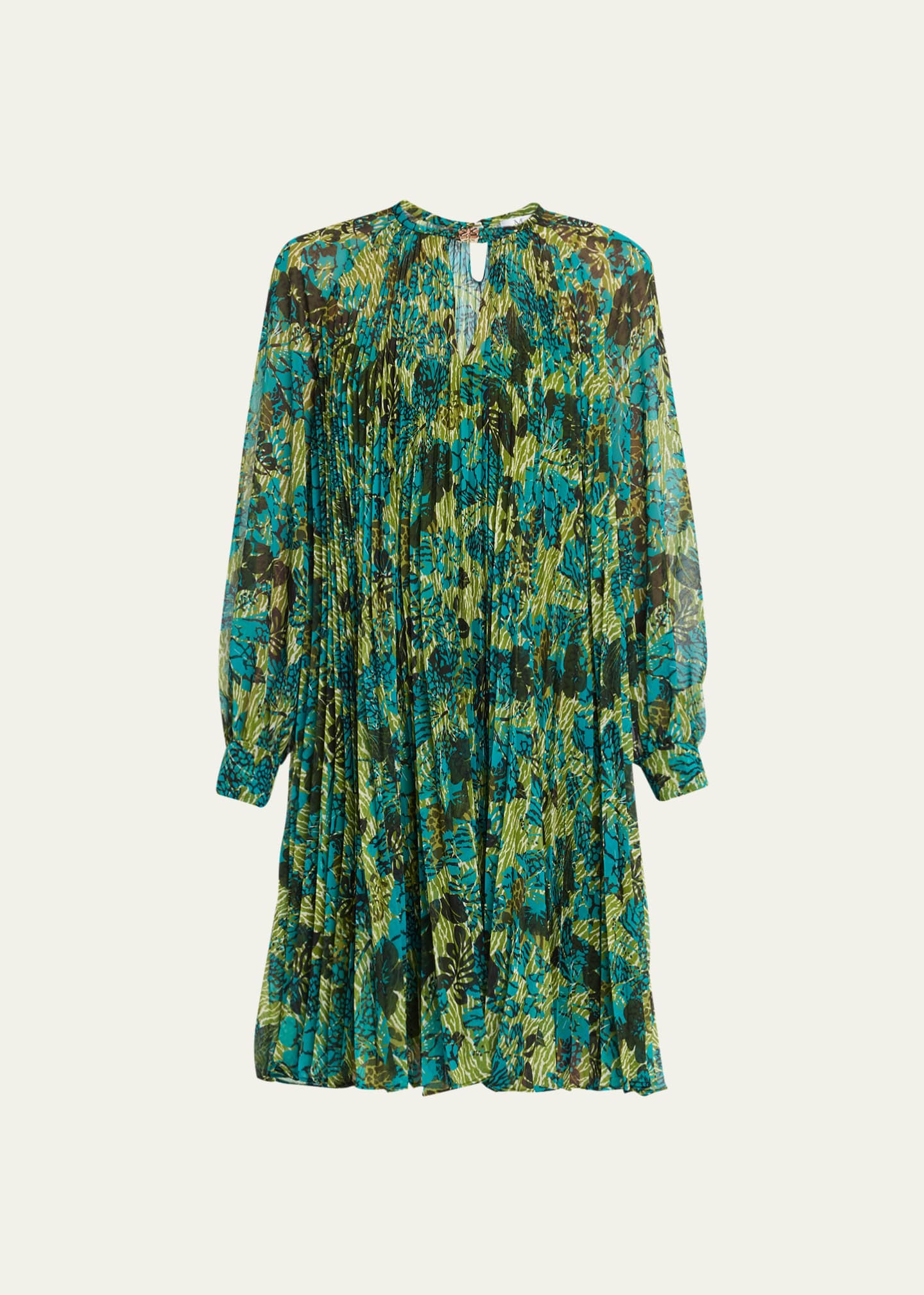 Max mara floral outlet print dress