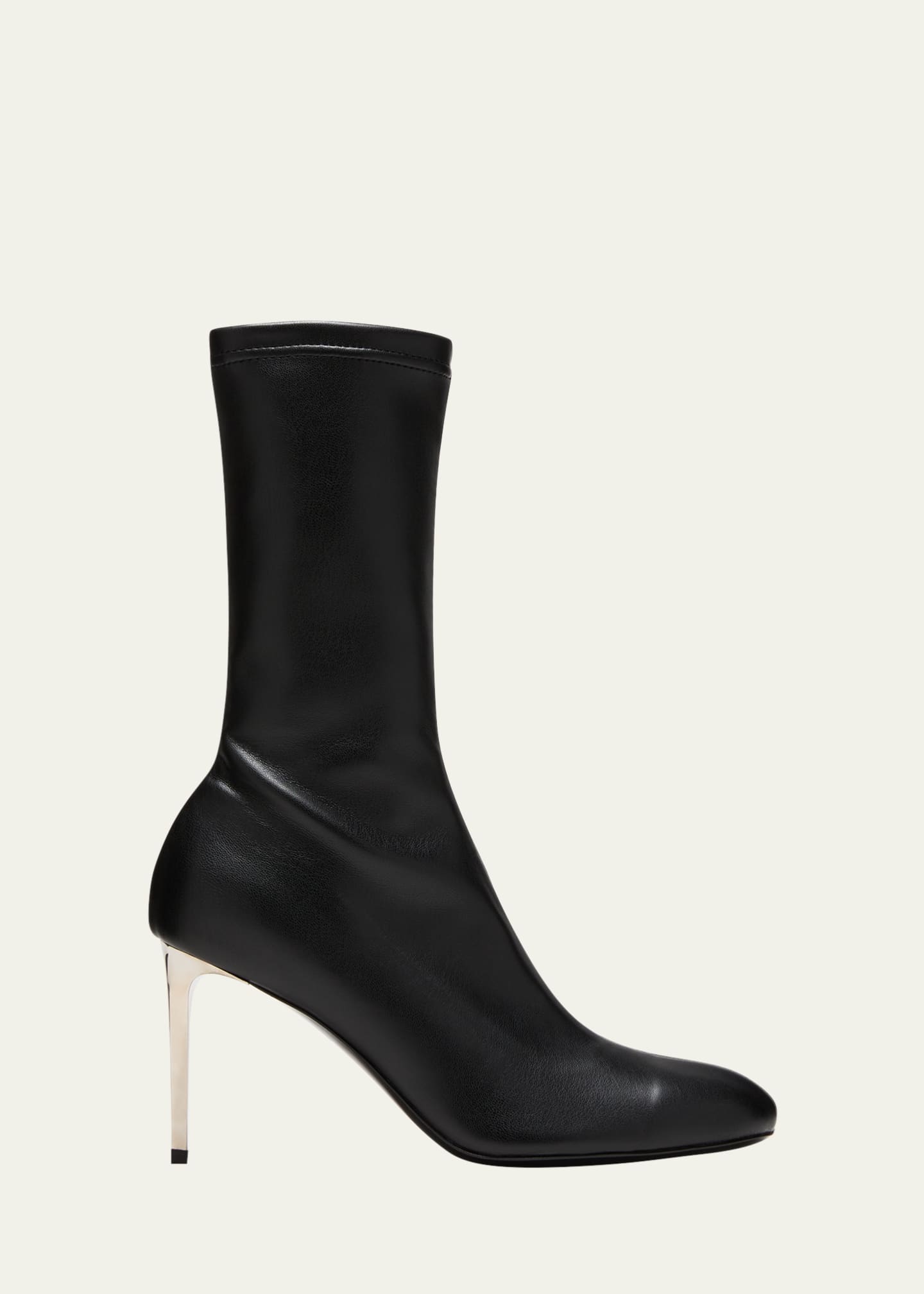 Peter Do Glove Metal Heel Stretch Booties Bergdorf Goodman