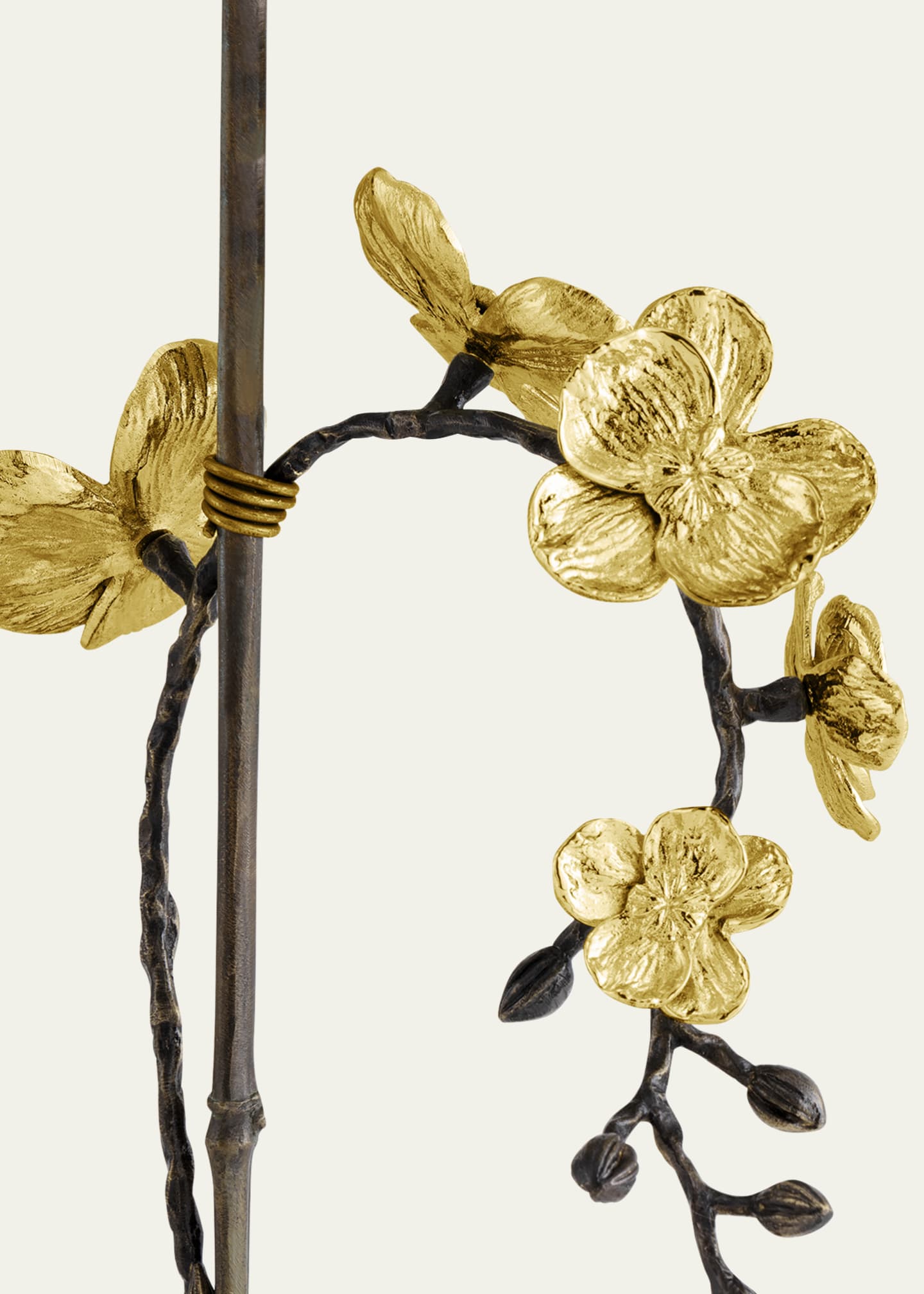 Michael Aram Gold Orchid Small Stem Sculpture Image 5 of 5