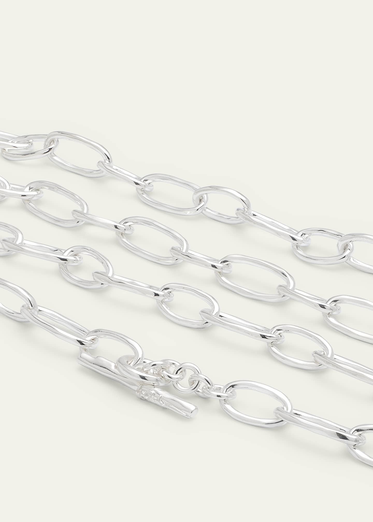 Ippolita 925 Classico Faceted Oval Link Necklace Image 3 of 4