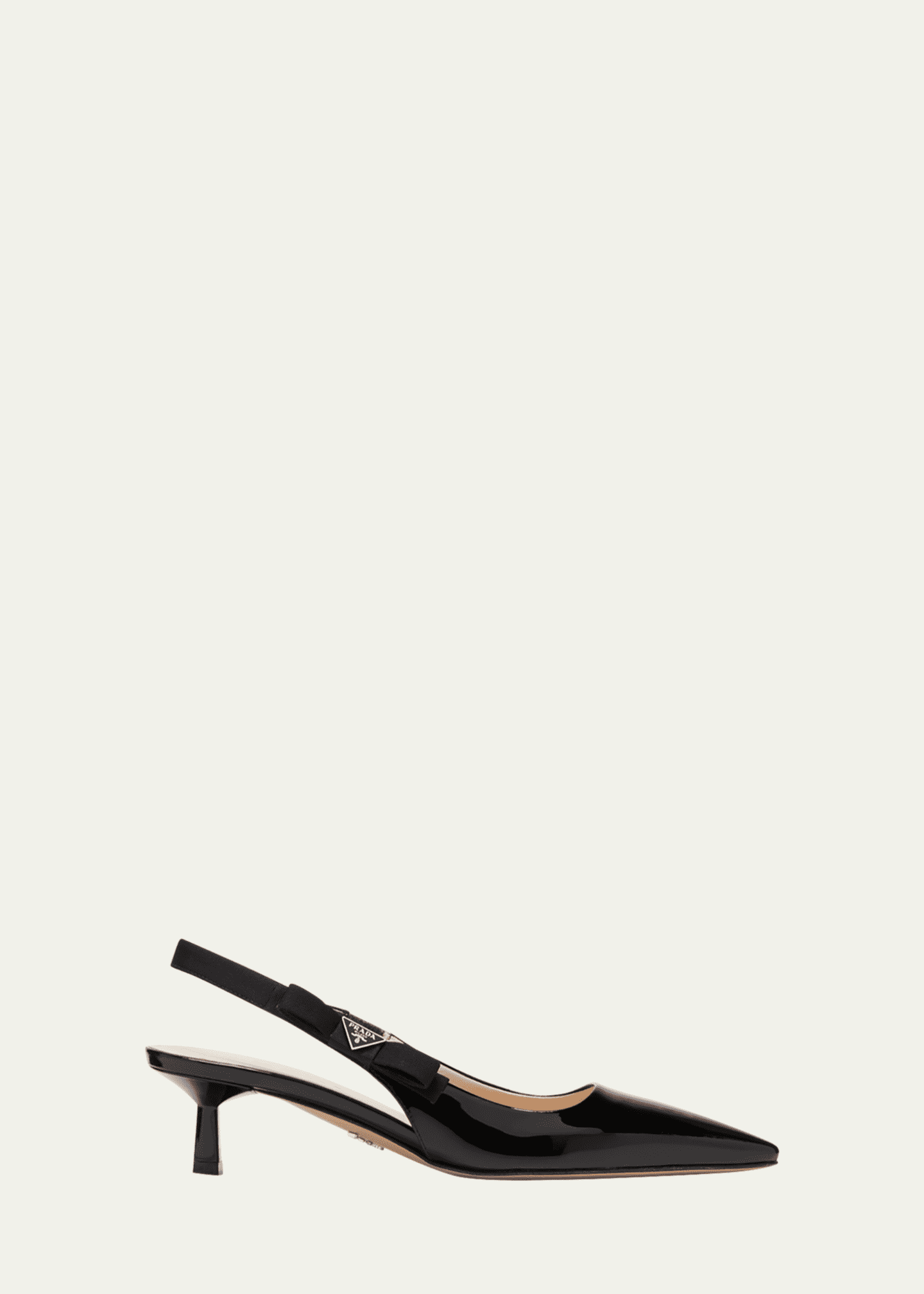 Prada Patent Bow Pumps - Bergdorf