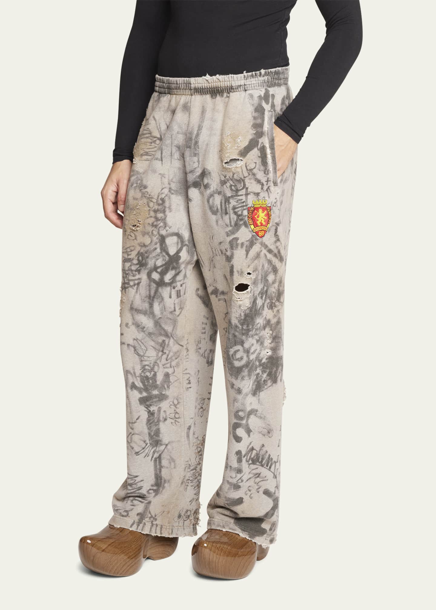 Baggy discount fleece sweatpants