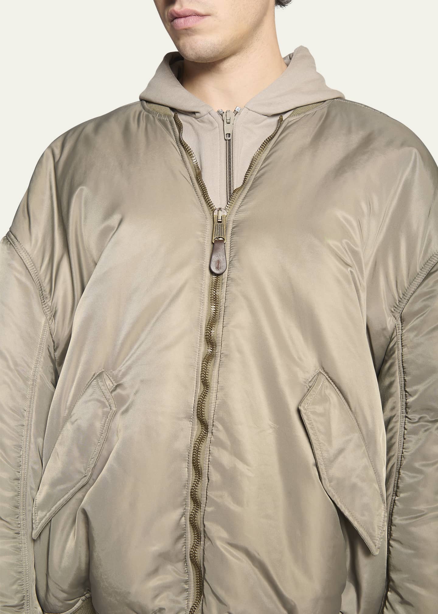 Balenciaga Balenciaga Cotton and nylon blend bomber jacket