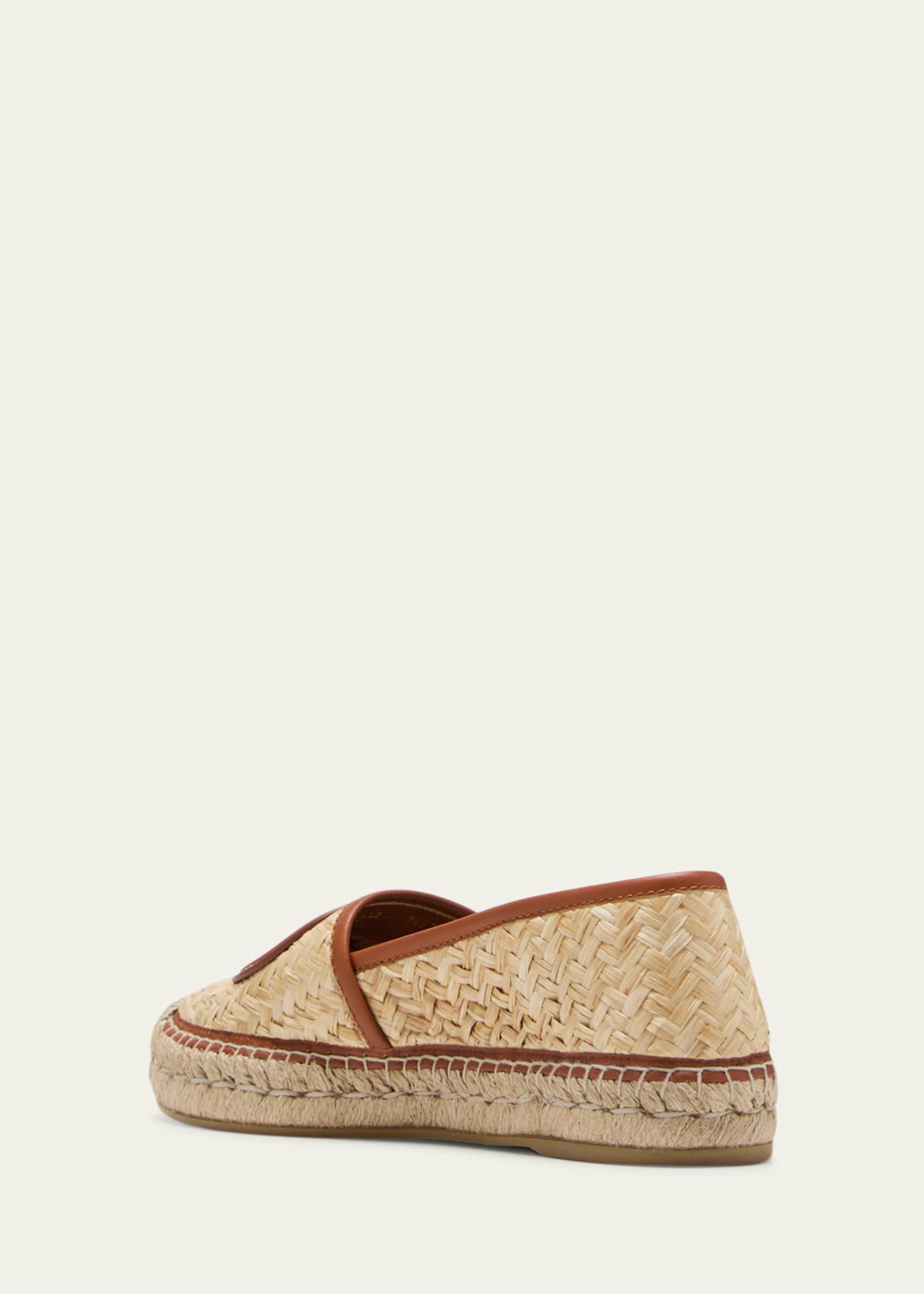 Gucci Adela GG Raffia Espadrilles Bergdorf Goodman