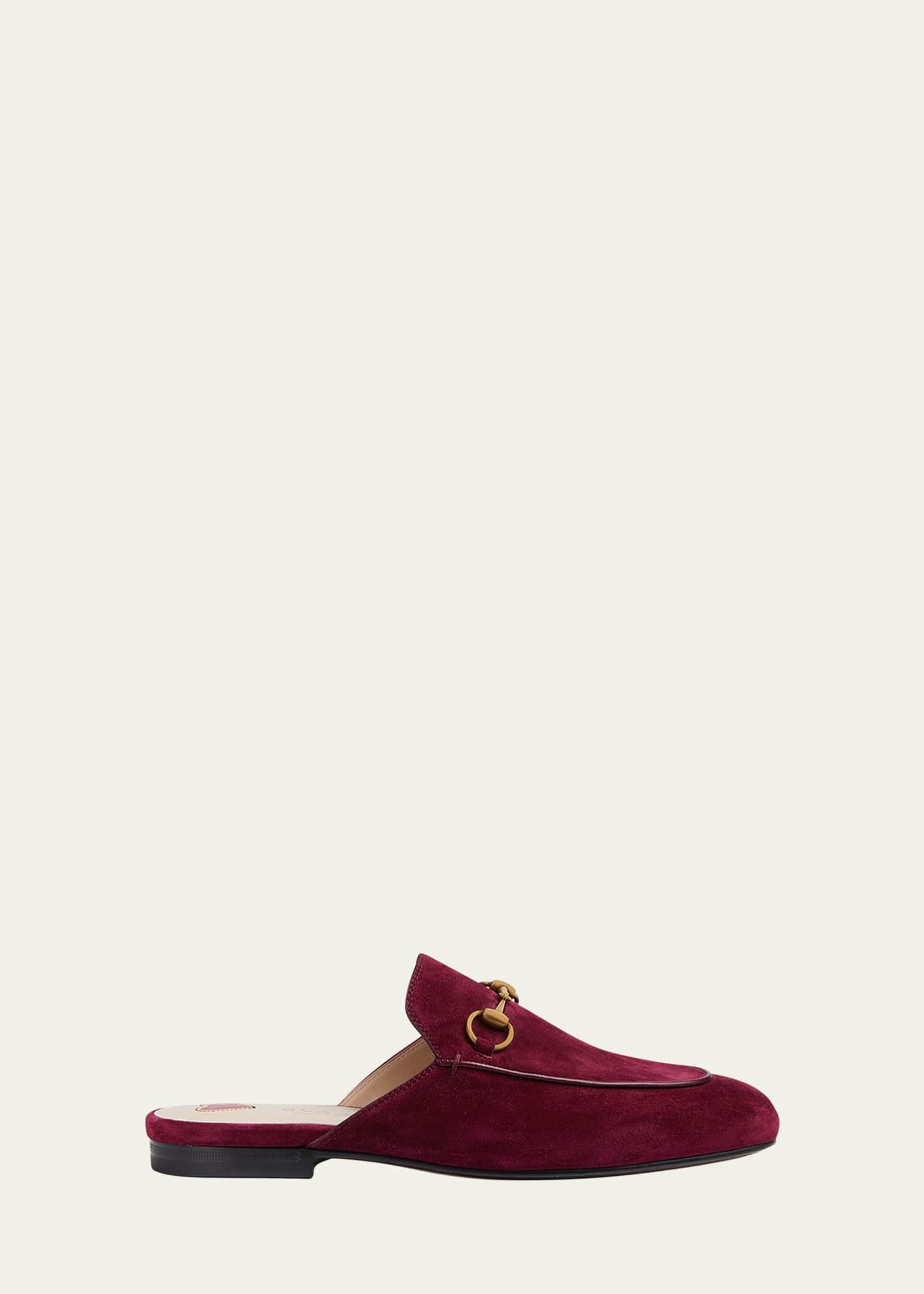 Gucci princetown velvet mules best sale