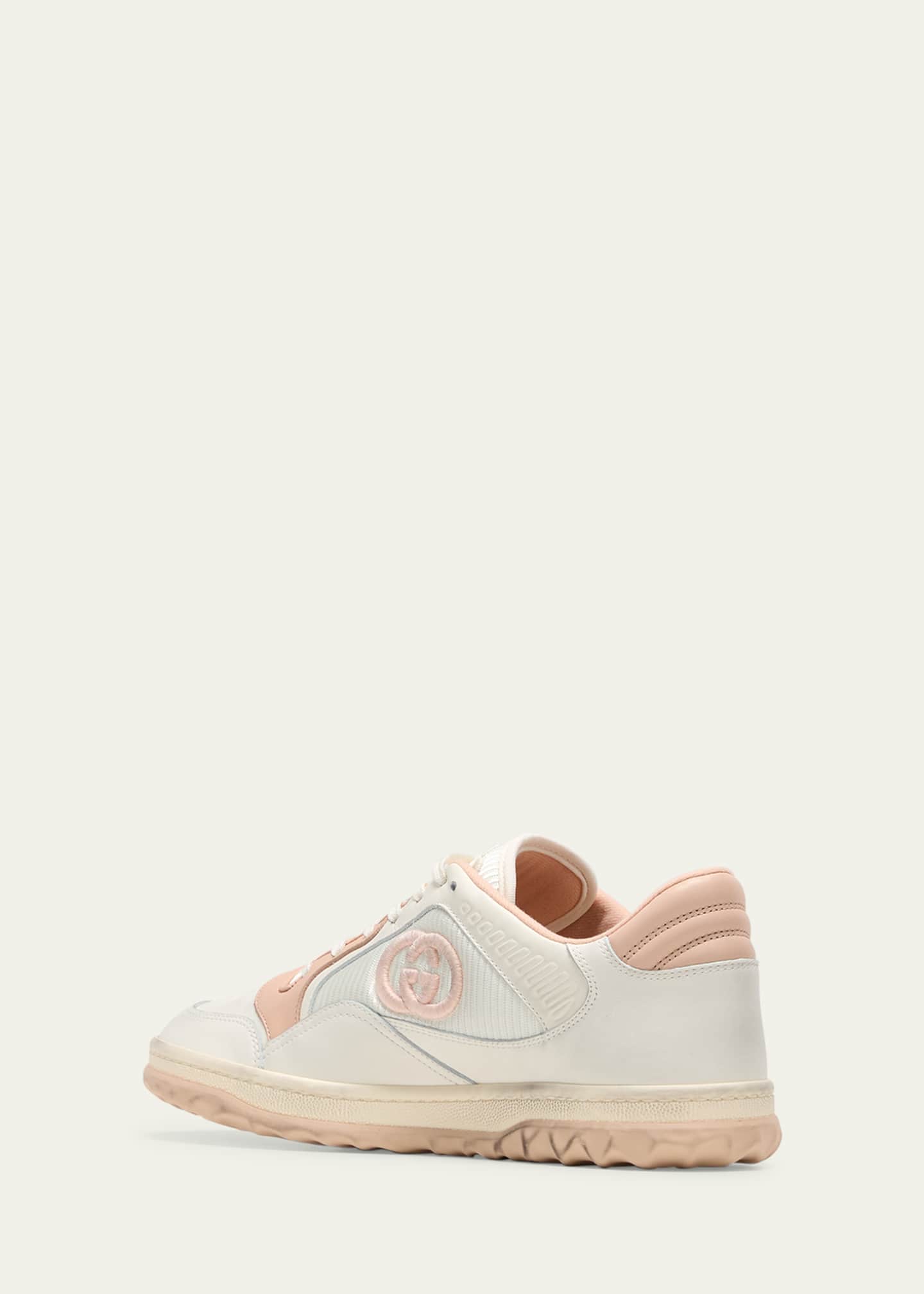 Gucci Bicolor Leather Low-Top Sneakers - Bergdorf Goodman