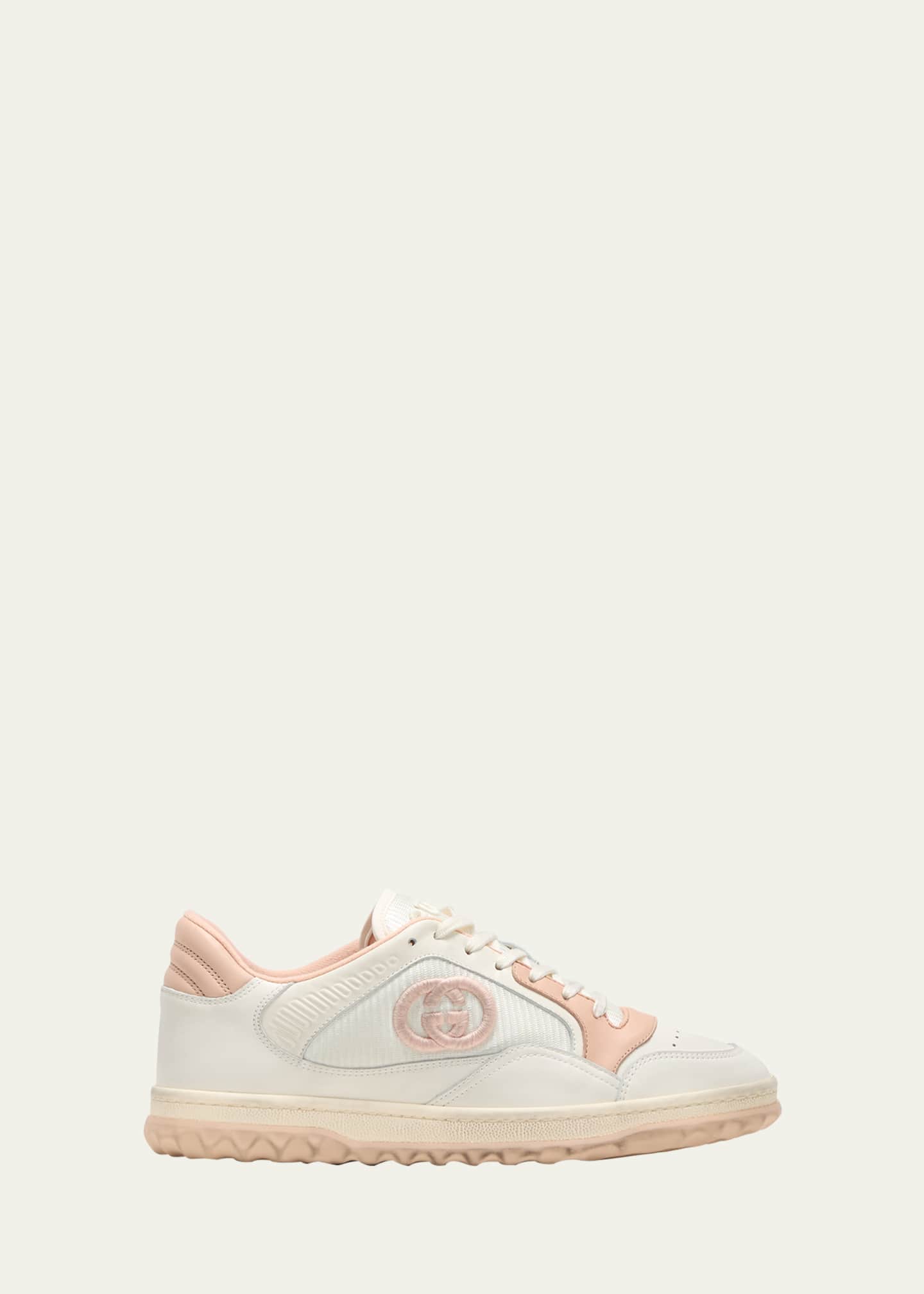 Gucci Bicolor Leather Low-Top Sneakers - Bergdorf Goodman