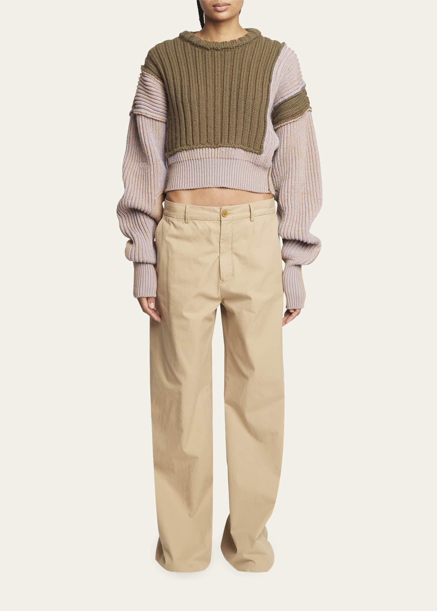 MM6 Maison Margiela Baggy Wide-Leg Pants