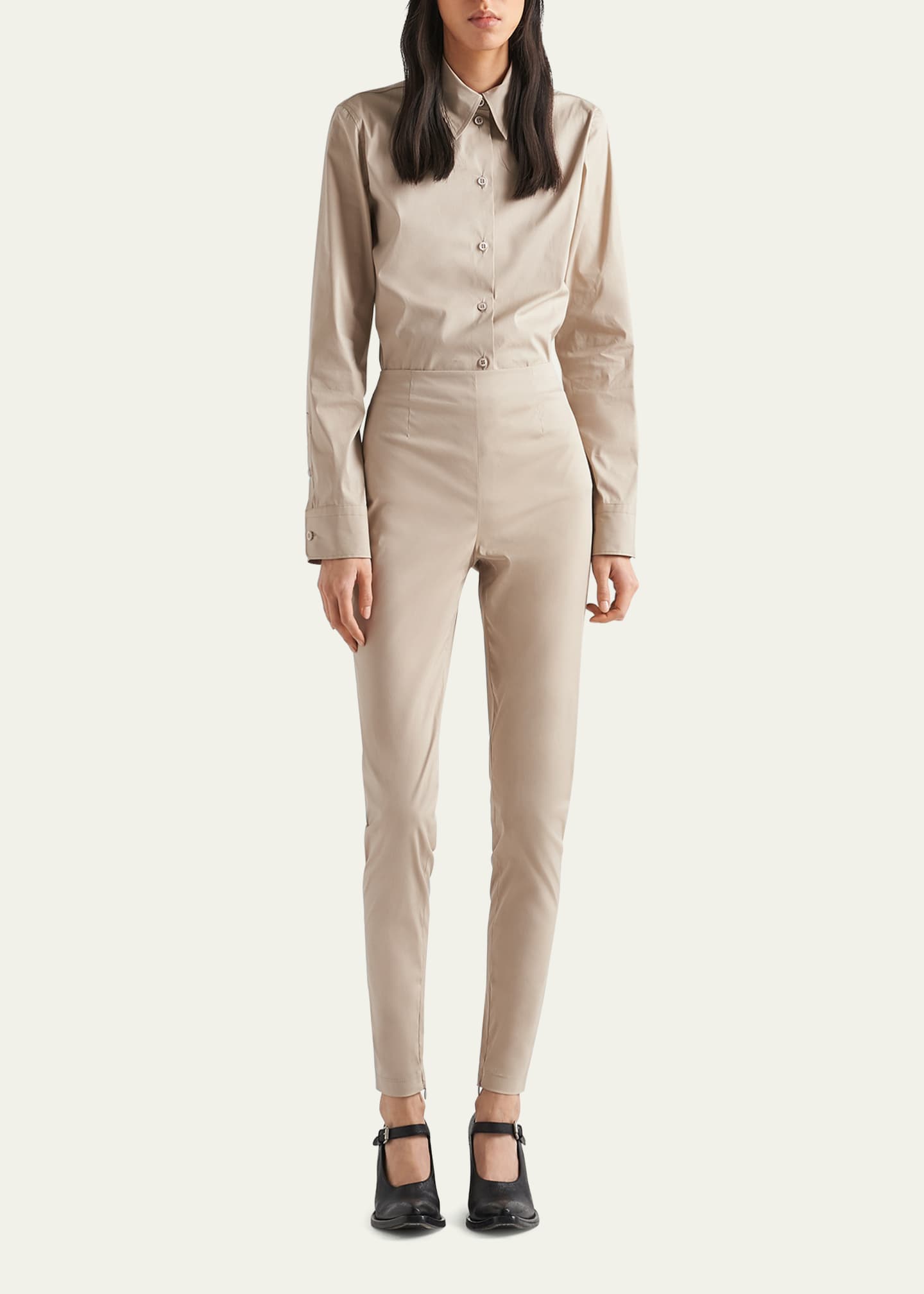 Skinny prada top