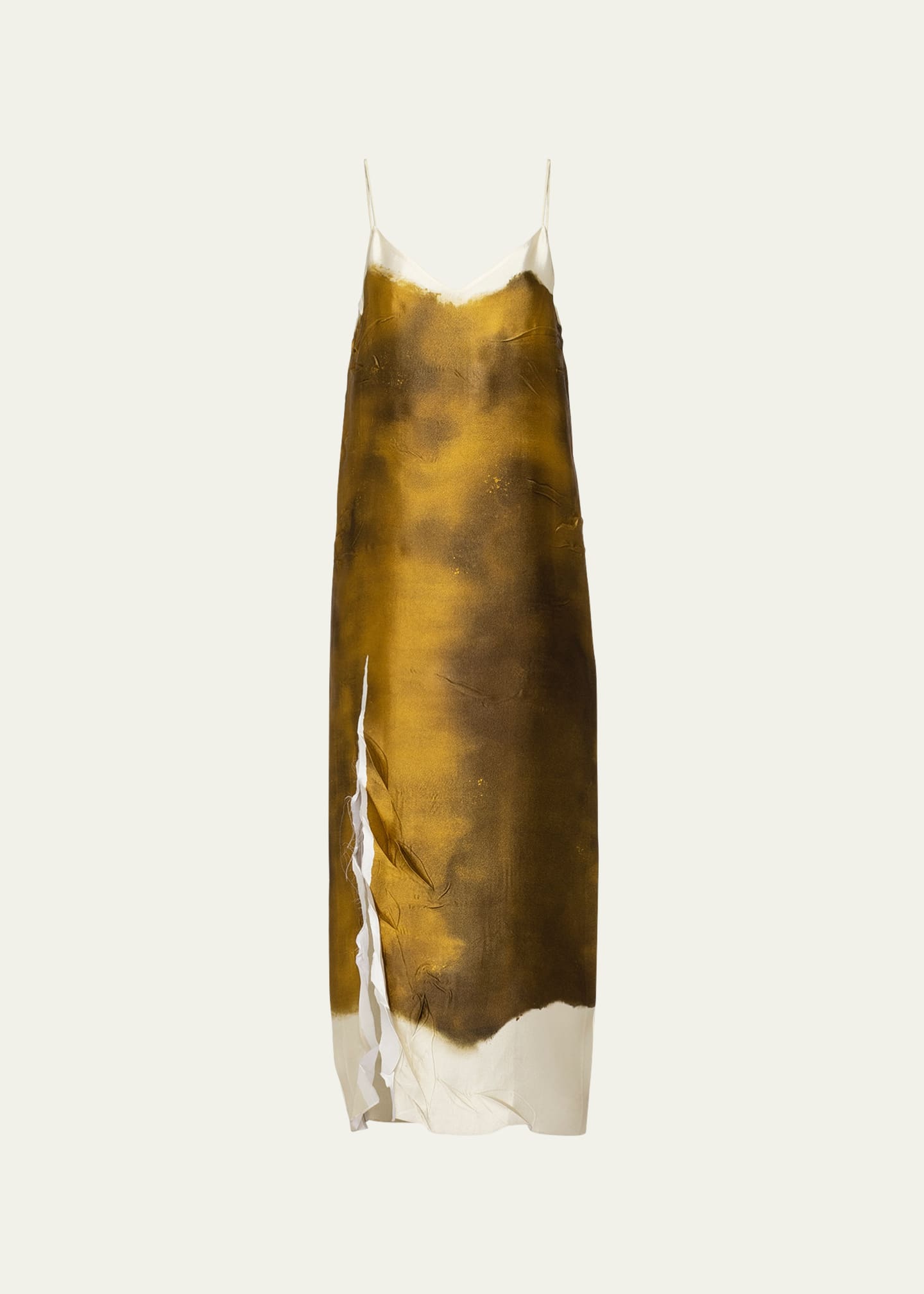 Prada Dyed Midi Slip Dress Image 1 of 4