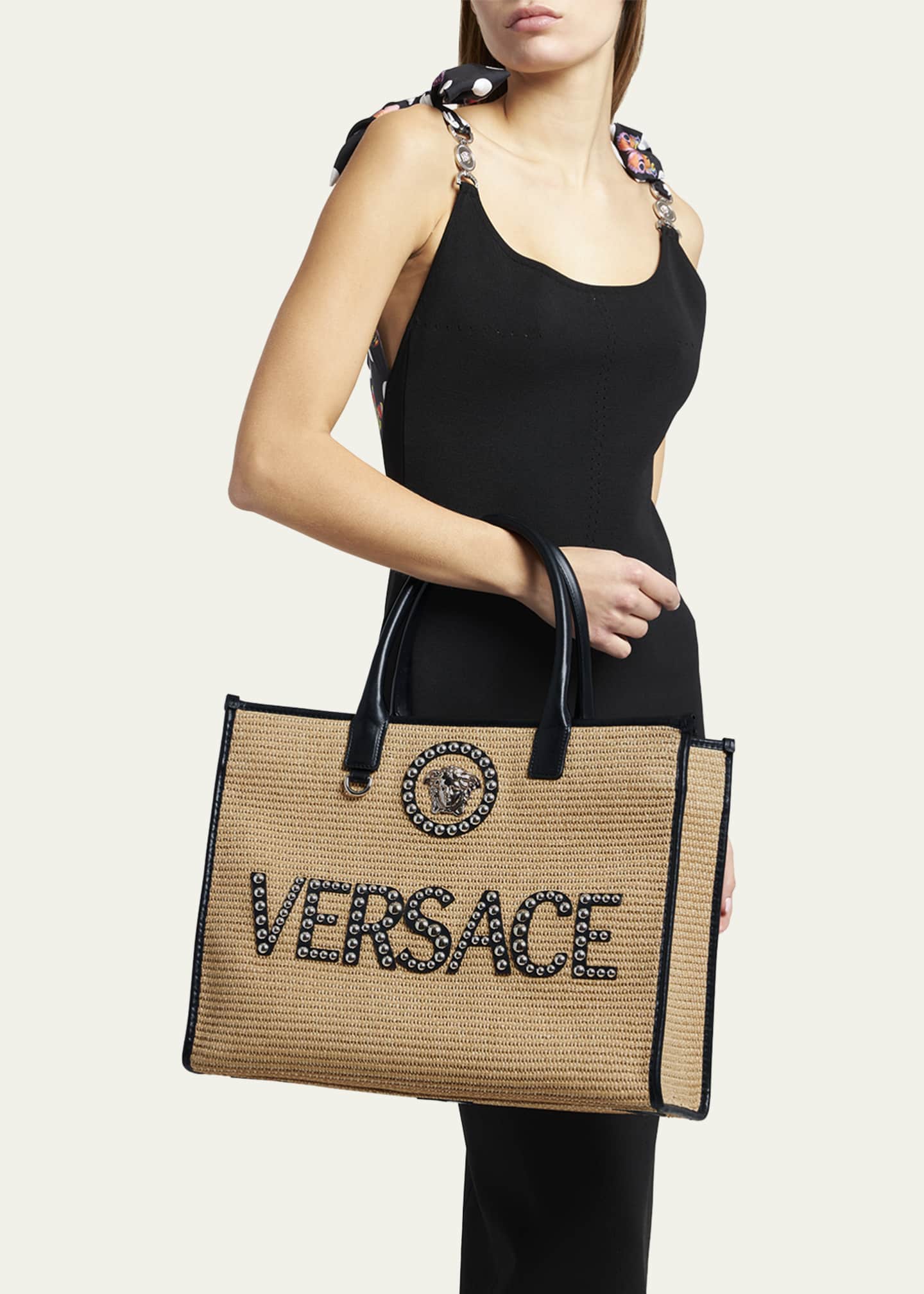 large versace tote bag