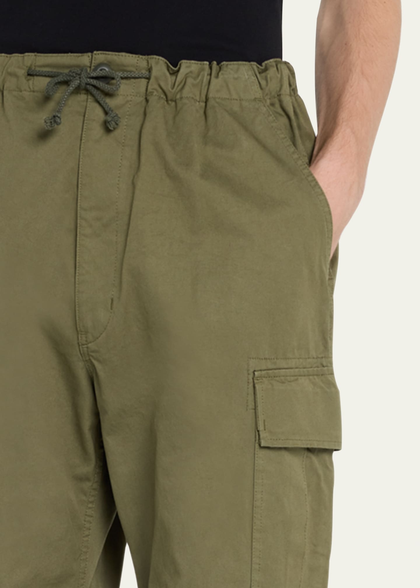 CDG HOMME Men s Drawstring Chino Cargo Pants Bergdorf Goodman