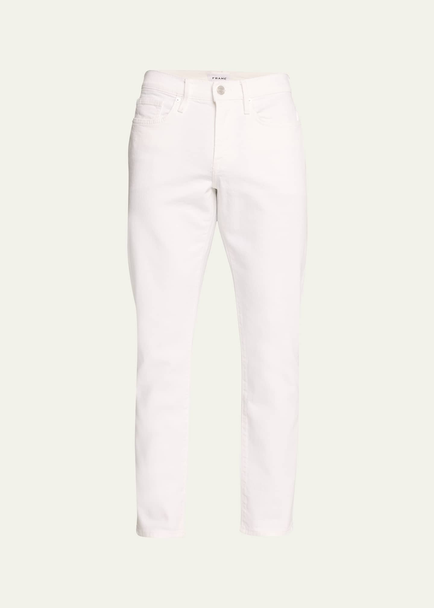 Jean skinny cropped homme top