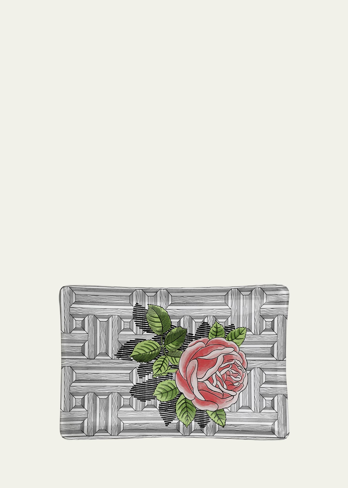 Fornasetti Rectangular Ashtray - Musciarabia