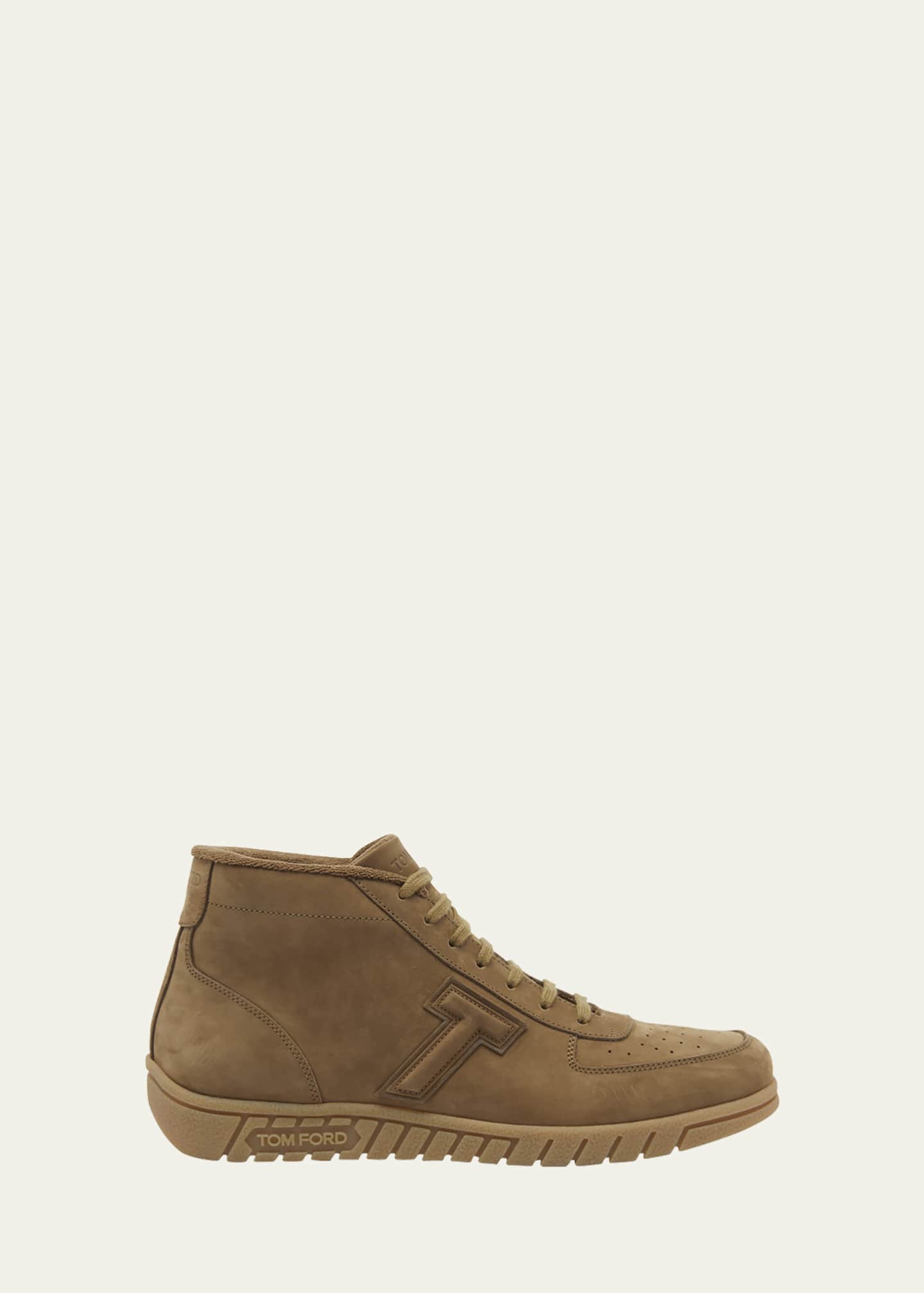 TOM FORD Men s Connor Suede Tonal High Top Sneakers Bergdorf Goodman