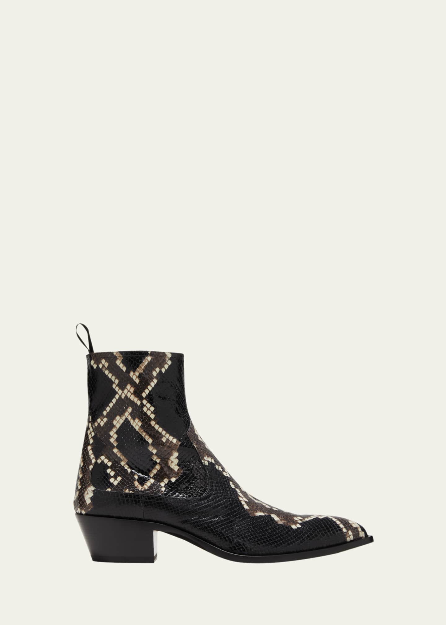 Bally store snakeskin shoes