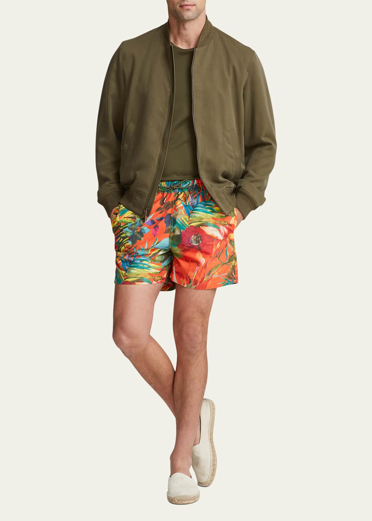 ralph lauren men's swim trunks