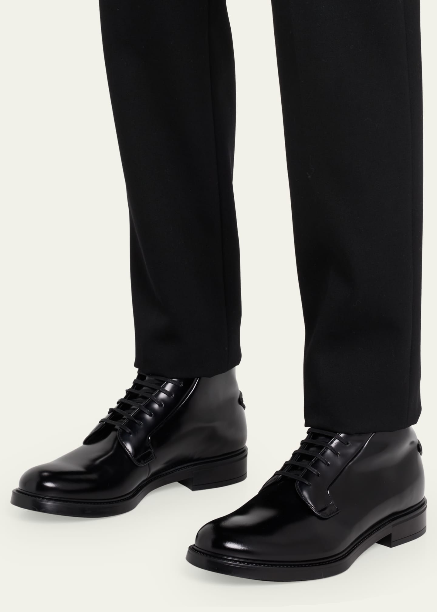 Prada derby boots discount