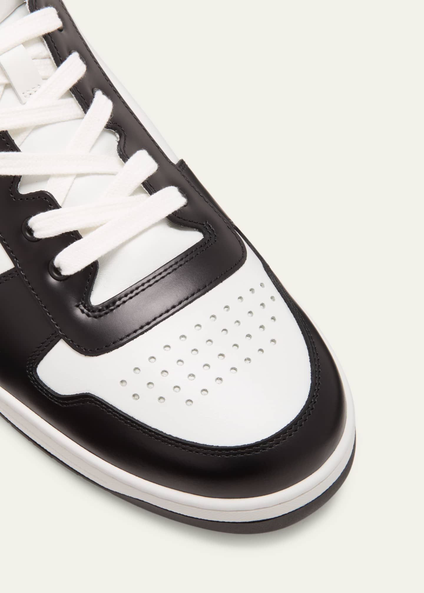 Prada Men s Downtown Leather High Top Sneakers Bergdorf Goodman