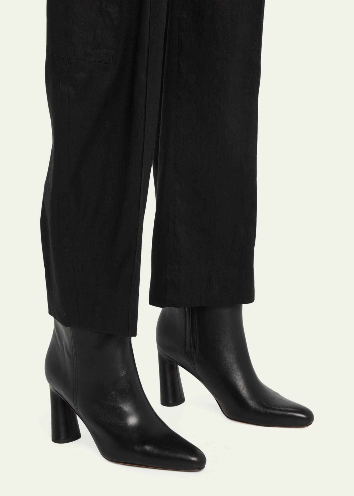 Vince Hillside Leather Ankle Booties - Bergdorf Goodman