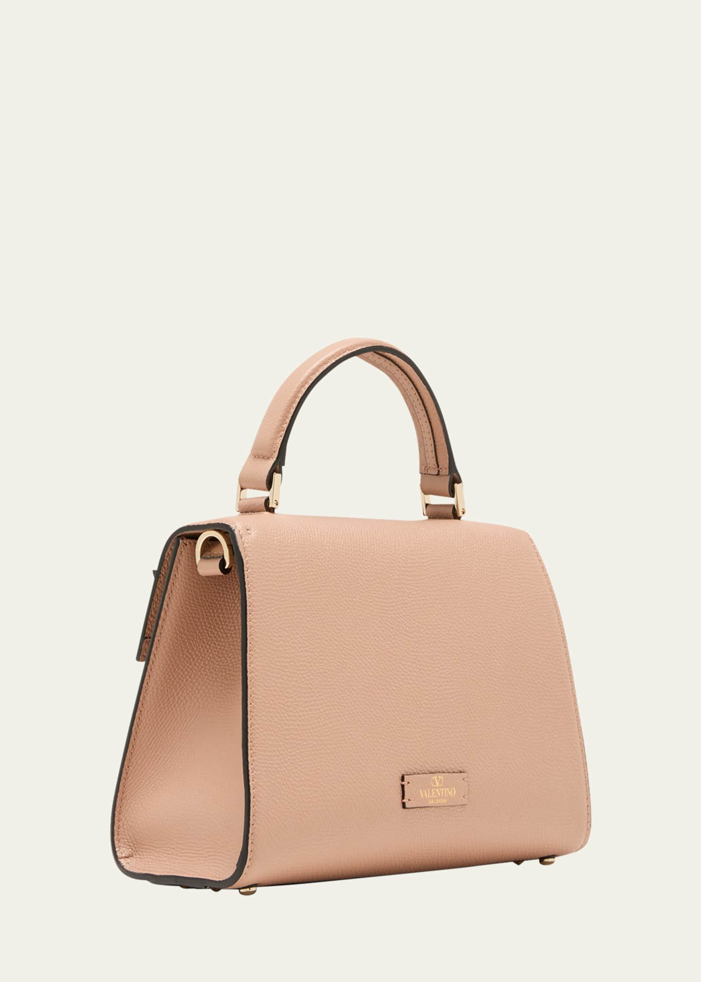 Valentino Garavani Small Vsling Leather Top-Handle Bag