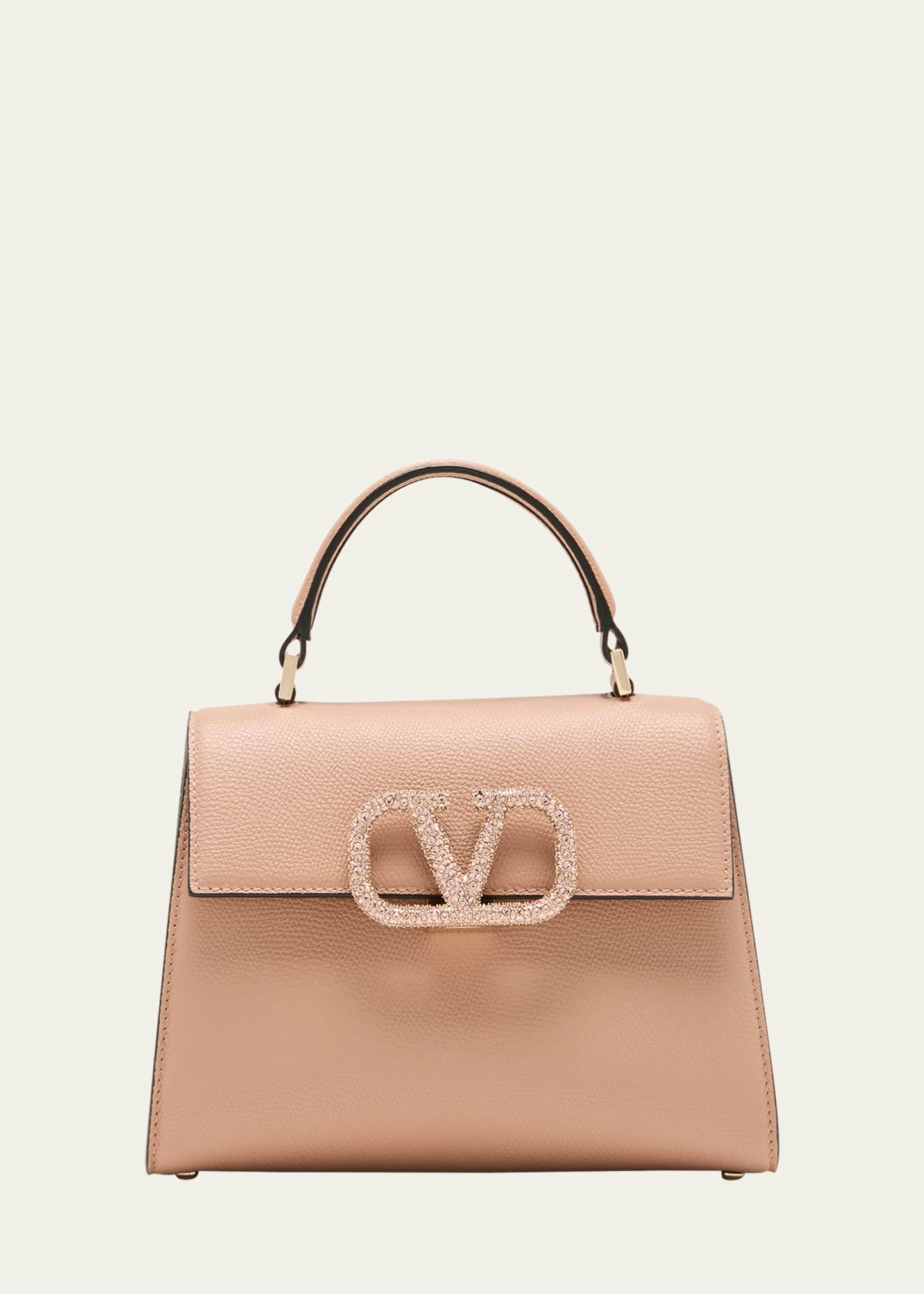 Valentino Garavani Small Vsling Leather Top-Handle Bag