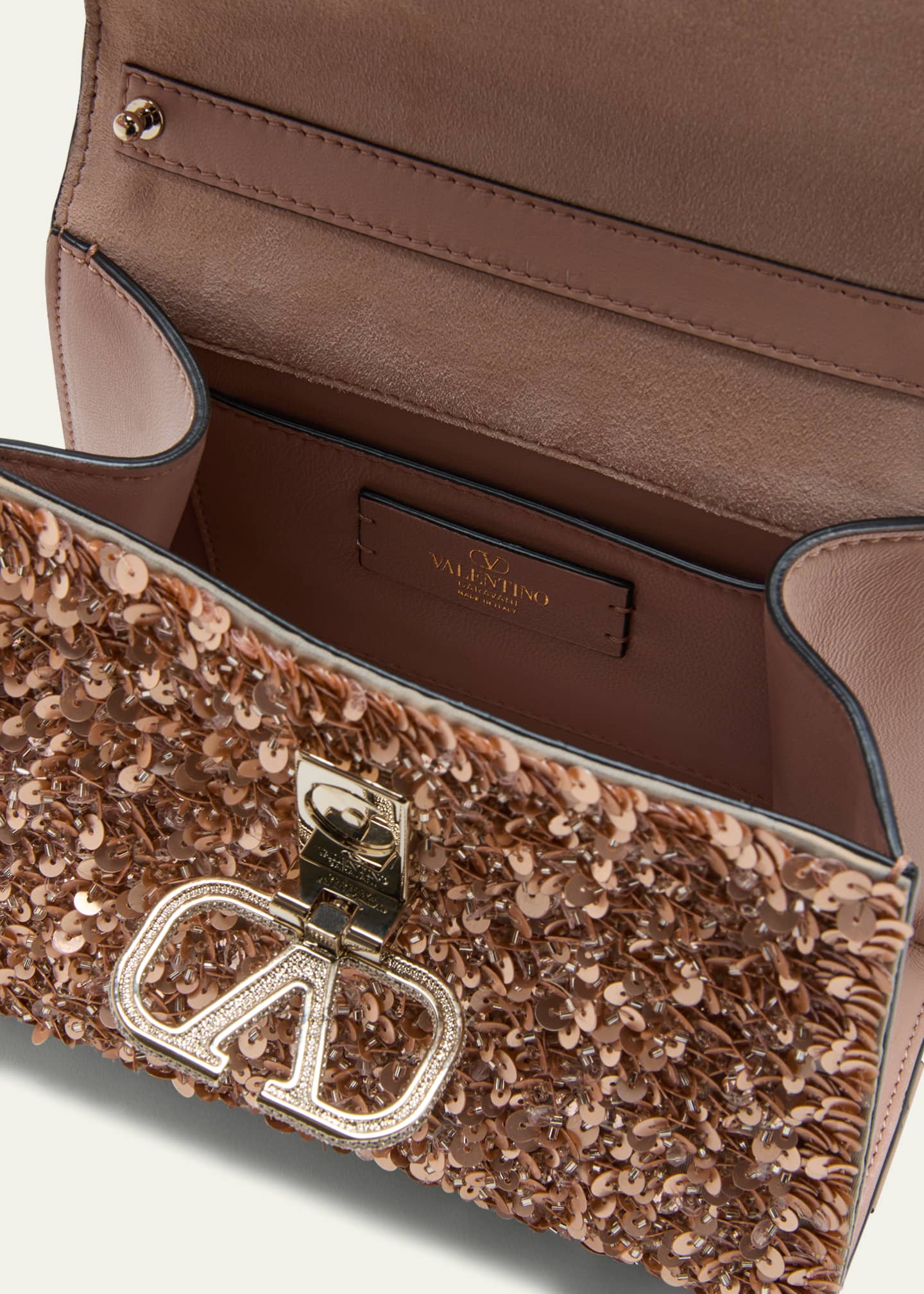 Valentino sequin bag top