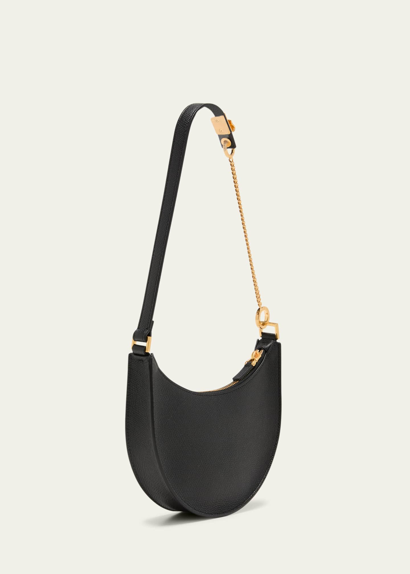 Valentino Vlogo Mini Leather Hobo Bag