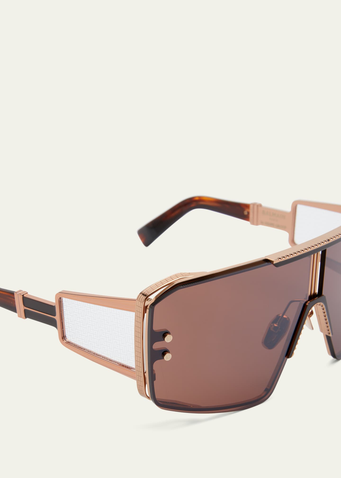 Balmain hotsell shield sunglasses