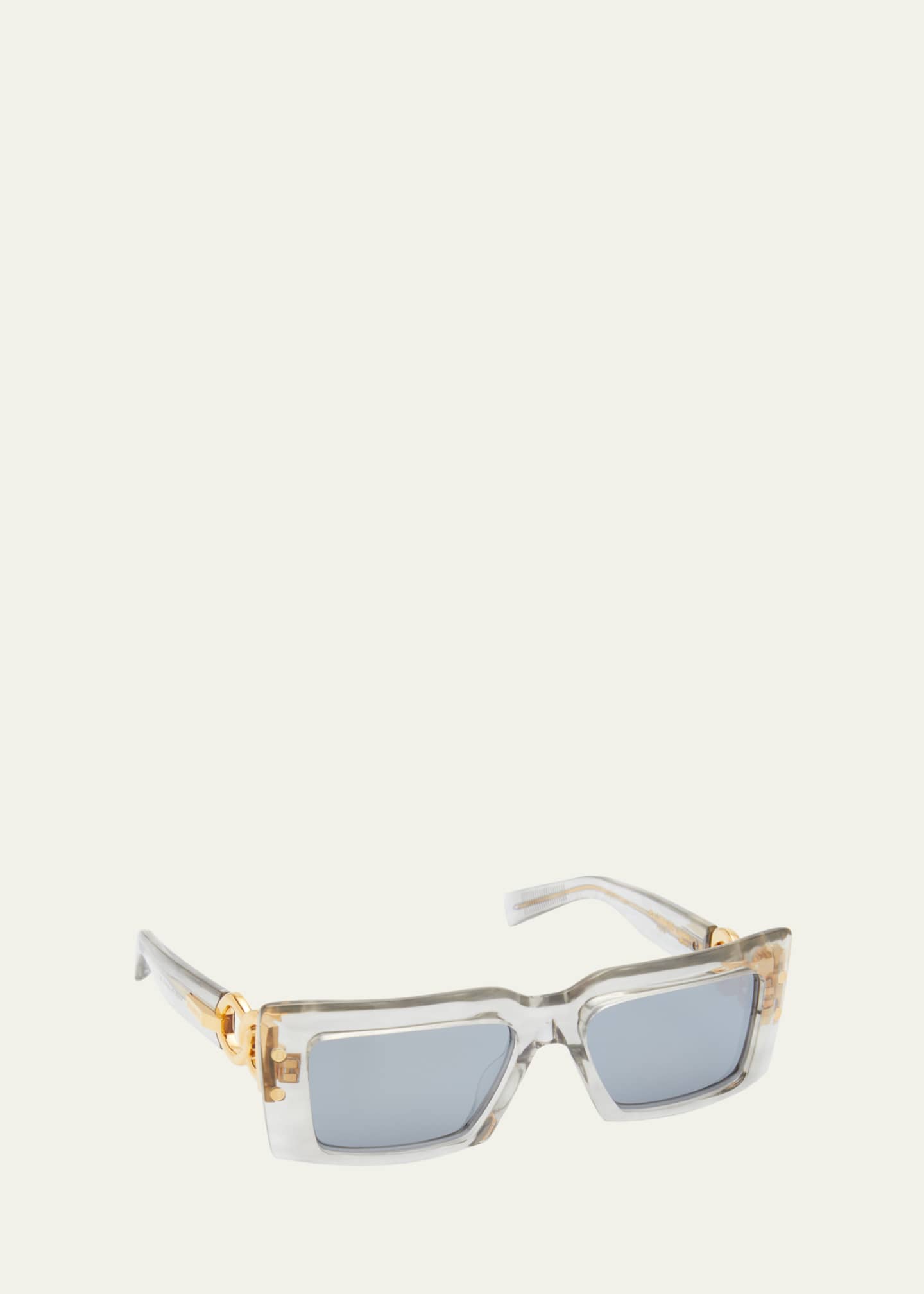 Balmain Imperial Rectangle Sunglasses