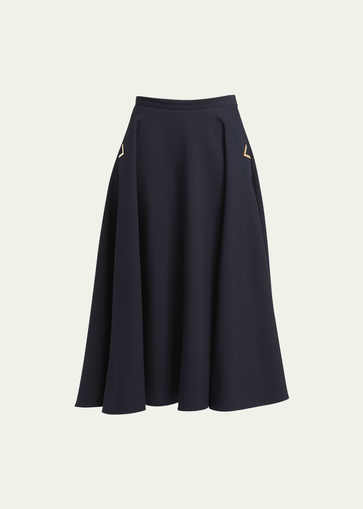 Valentino logo skirt outlet