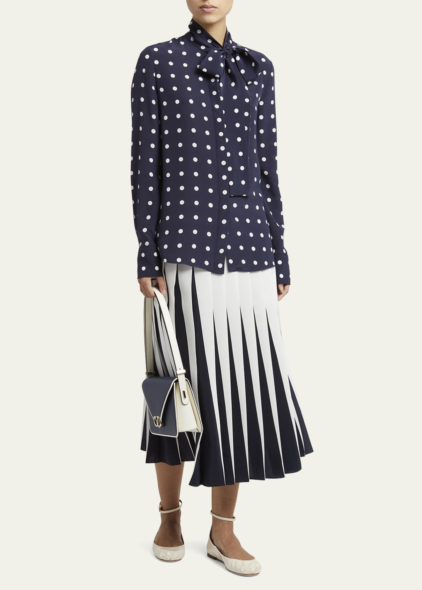 Valentino polka dot bag sales