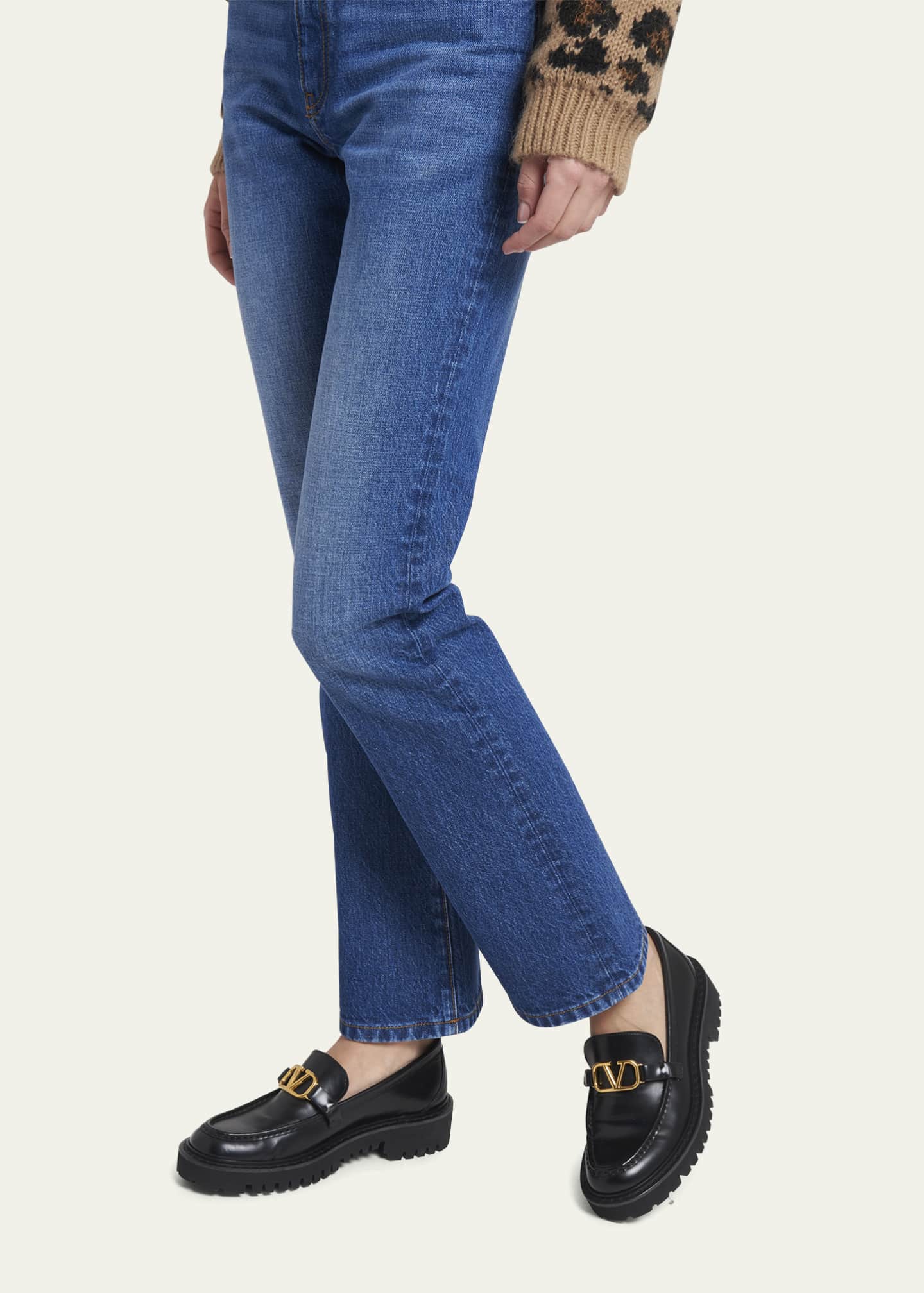 Valentino loafers womens on sale