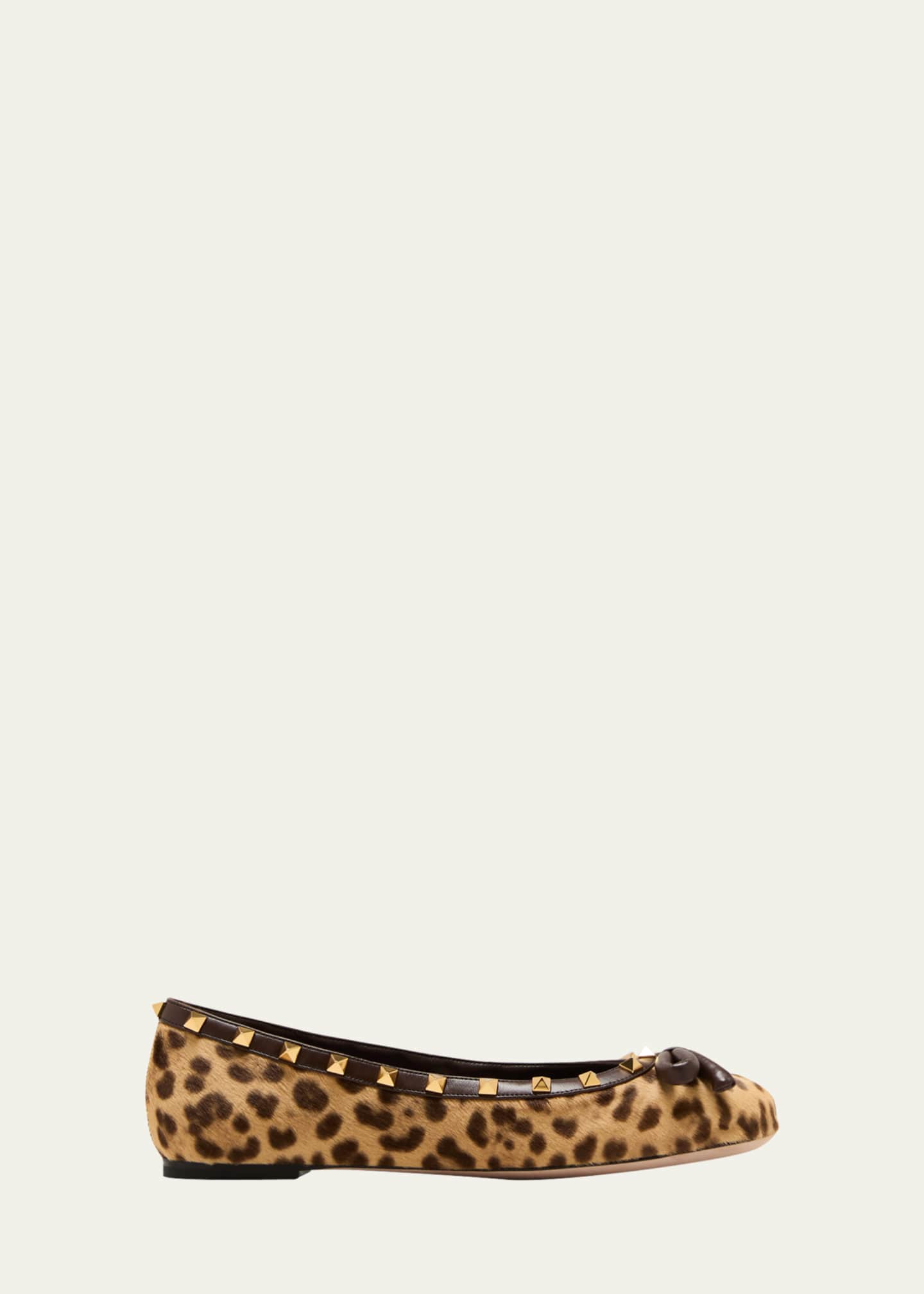 Valentino garavani rockstud ballerinas on sale