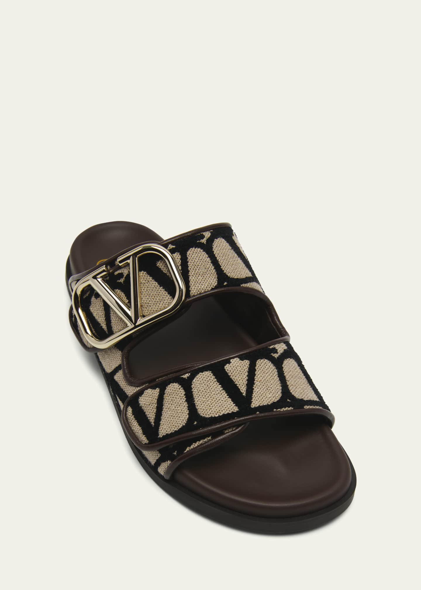 Valentino garavani logo sandals top